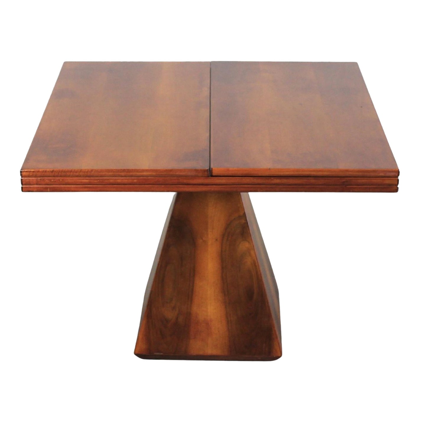Table à rallonge Vittorio Introini Chelsea en bois de noyer par Saporiti, années 1960