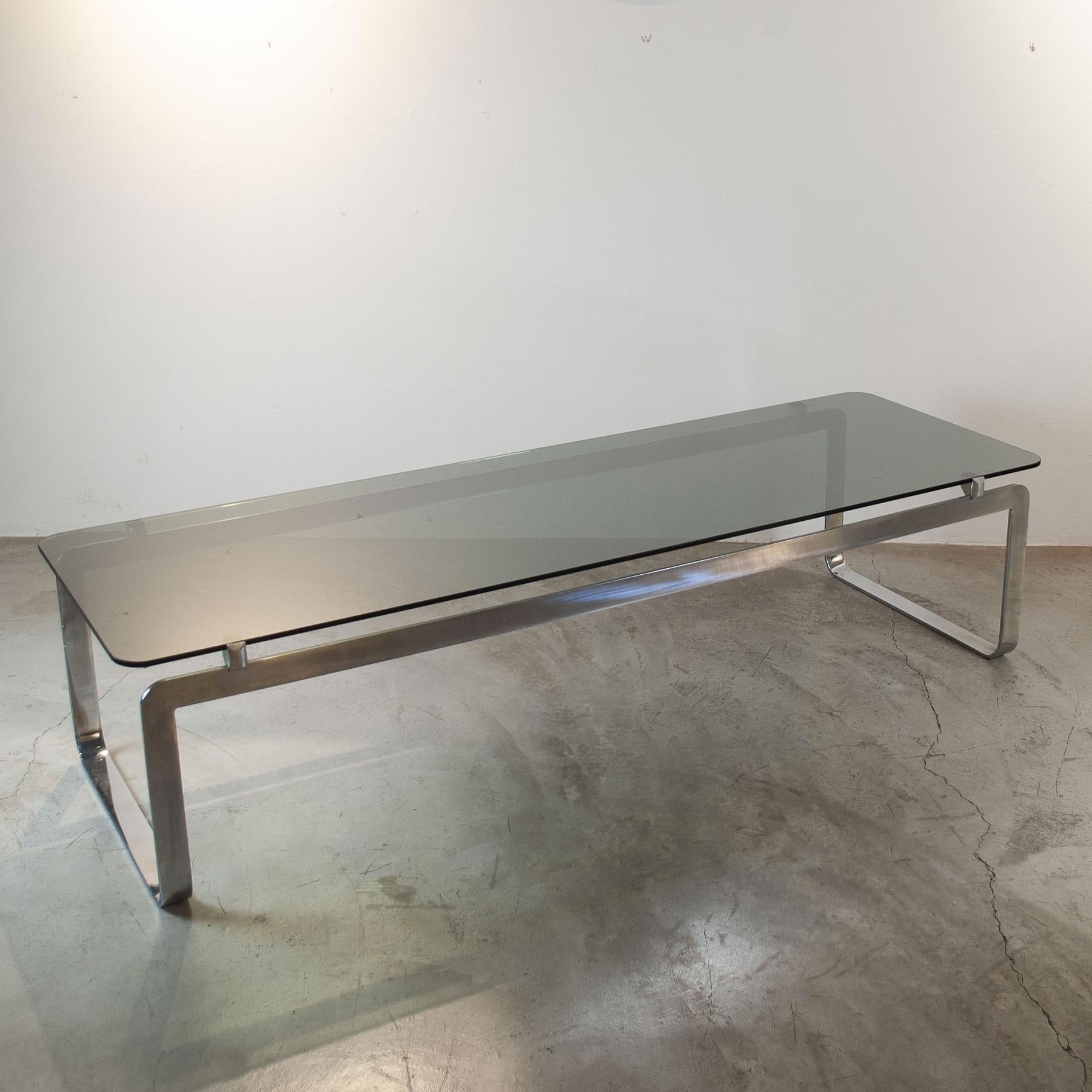Mid-Century Modern Vittorio Introini coffee table for Saporiti 1960s.