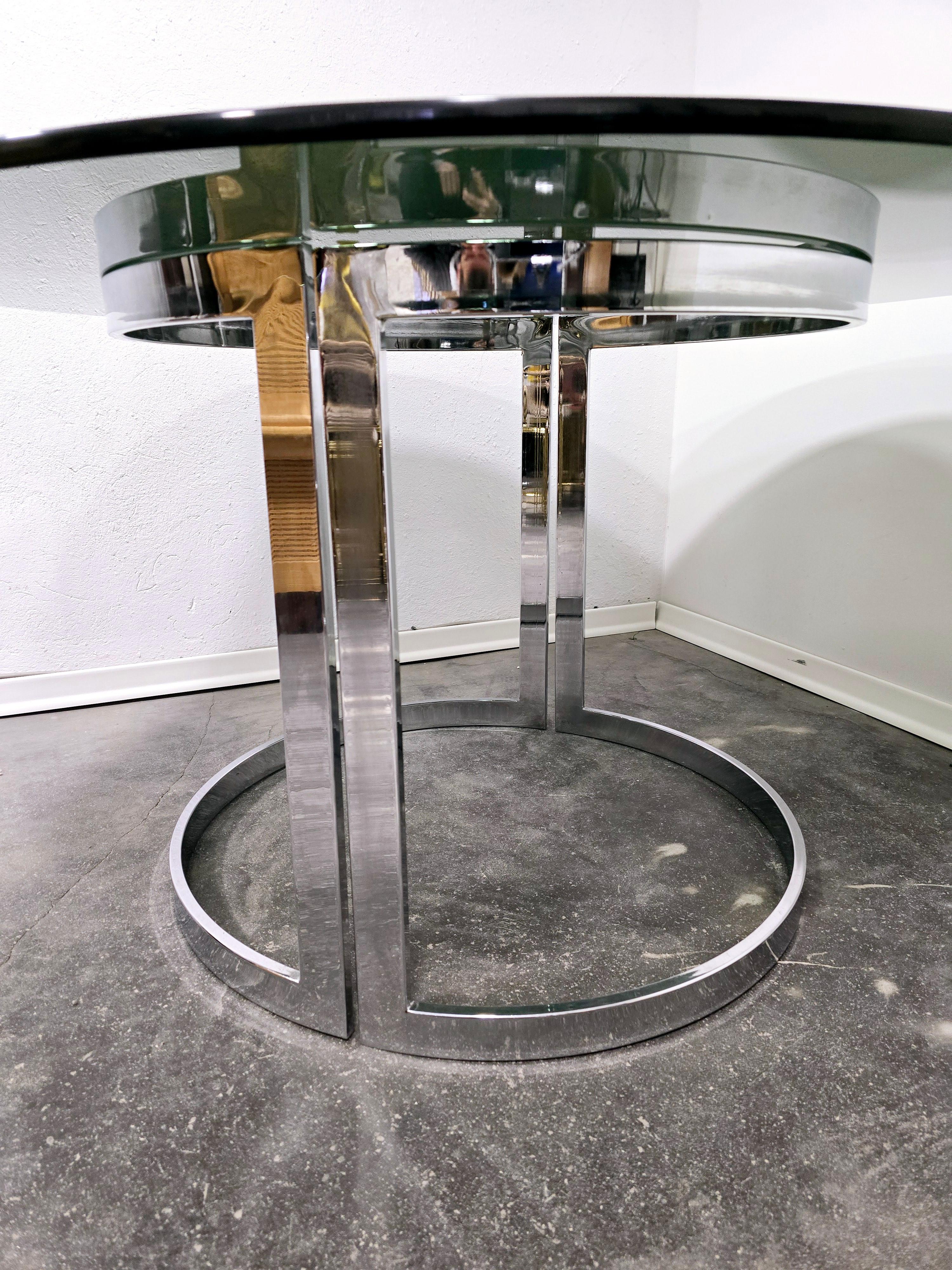 Mesa de comedor Vittorio Introini Años 70 en venta 3