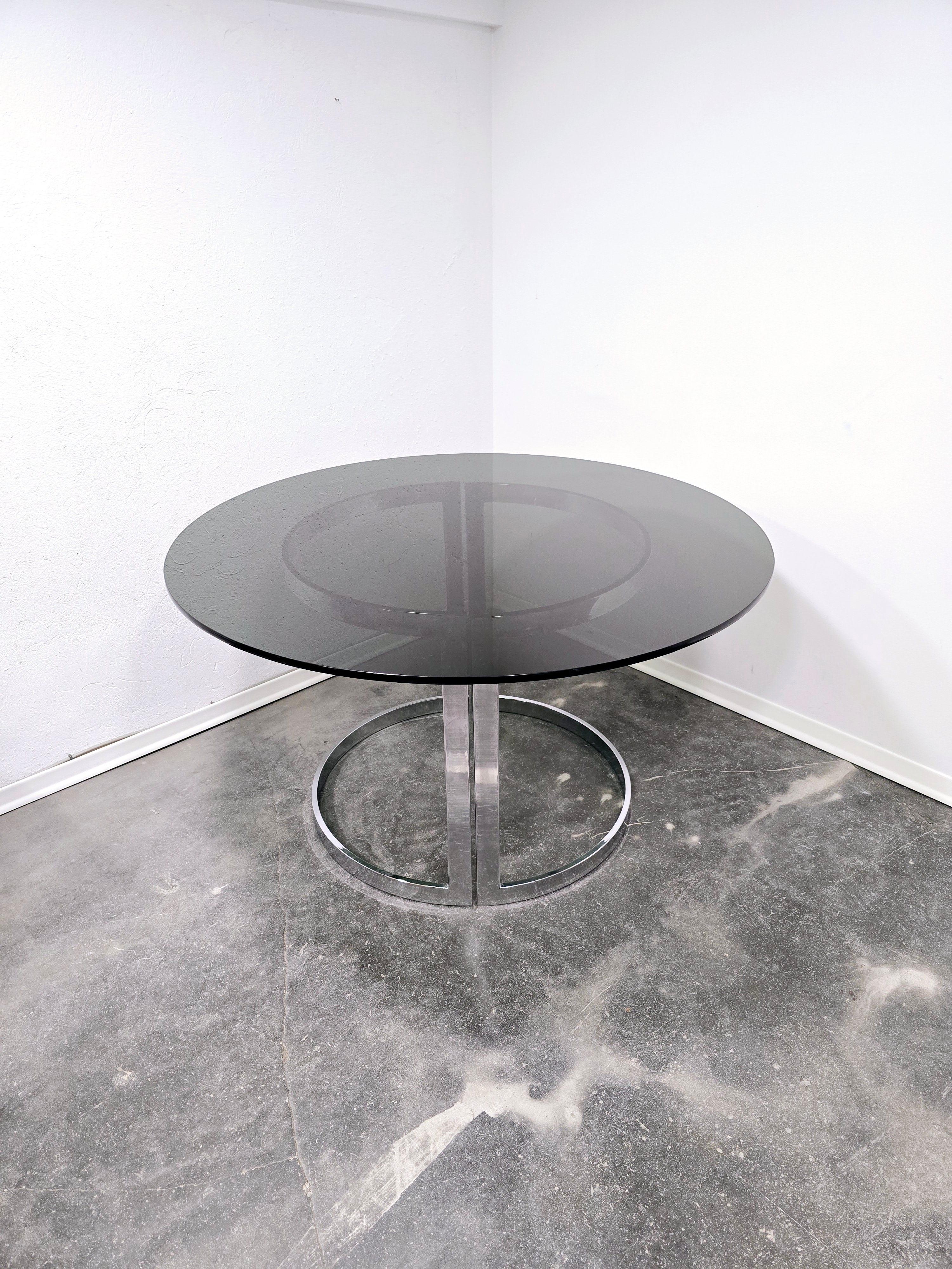 Mesa de comedor Vittorio Introini Años 70 en venta 5
