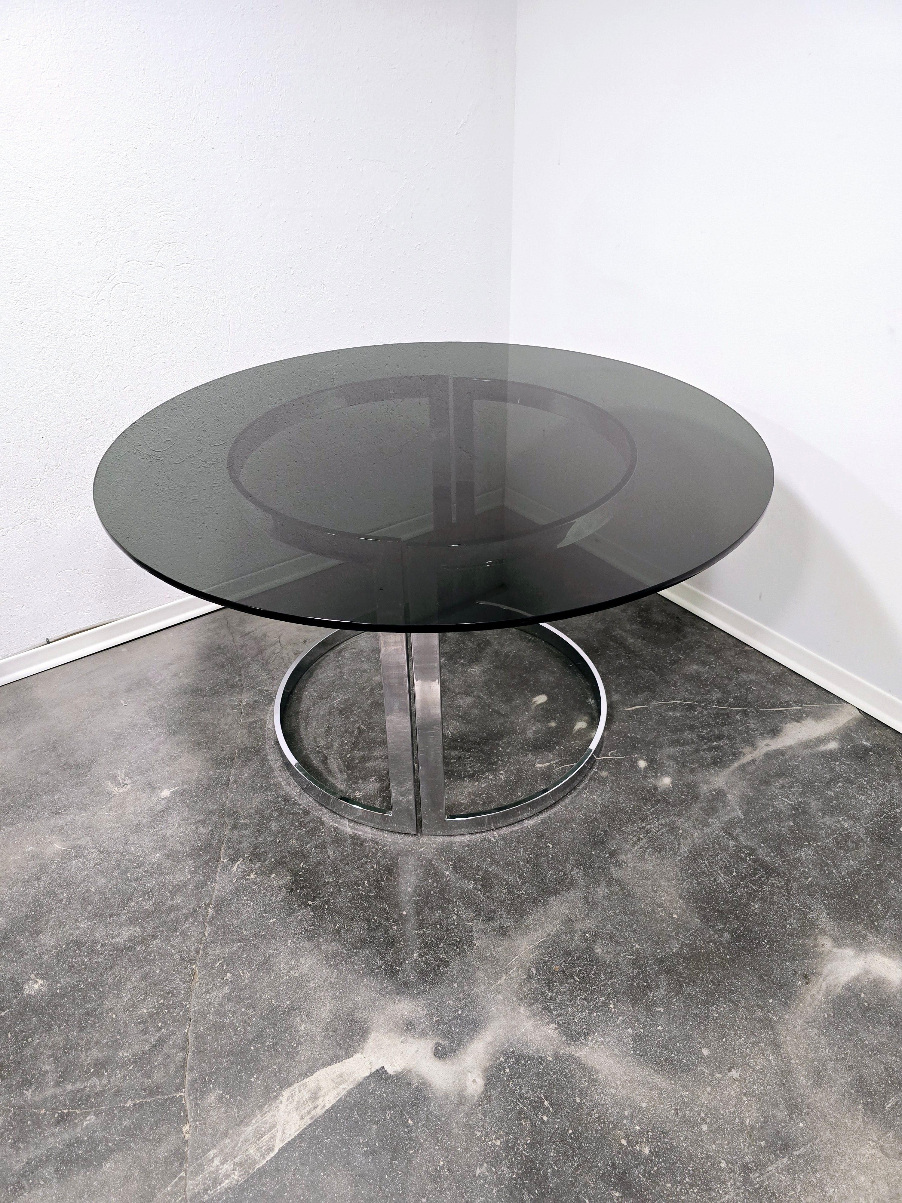 Mesa de comedor Vittorio Introini Años 70 finales del siglo XX en venta