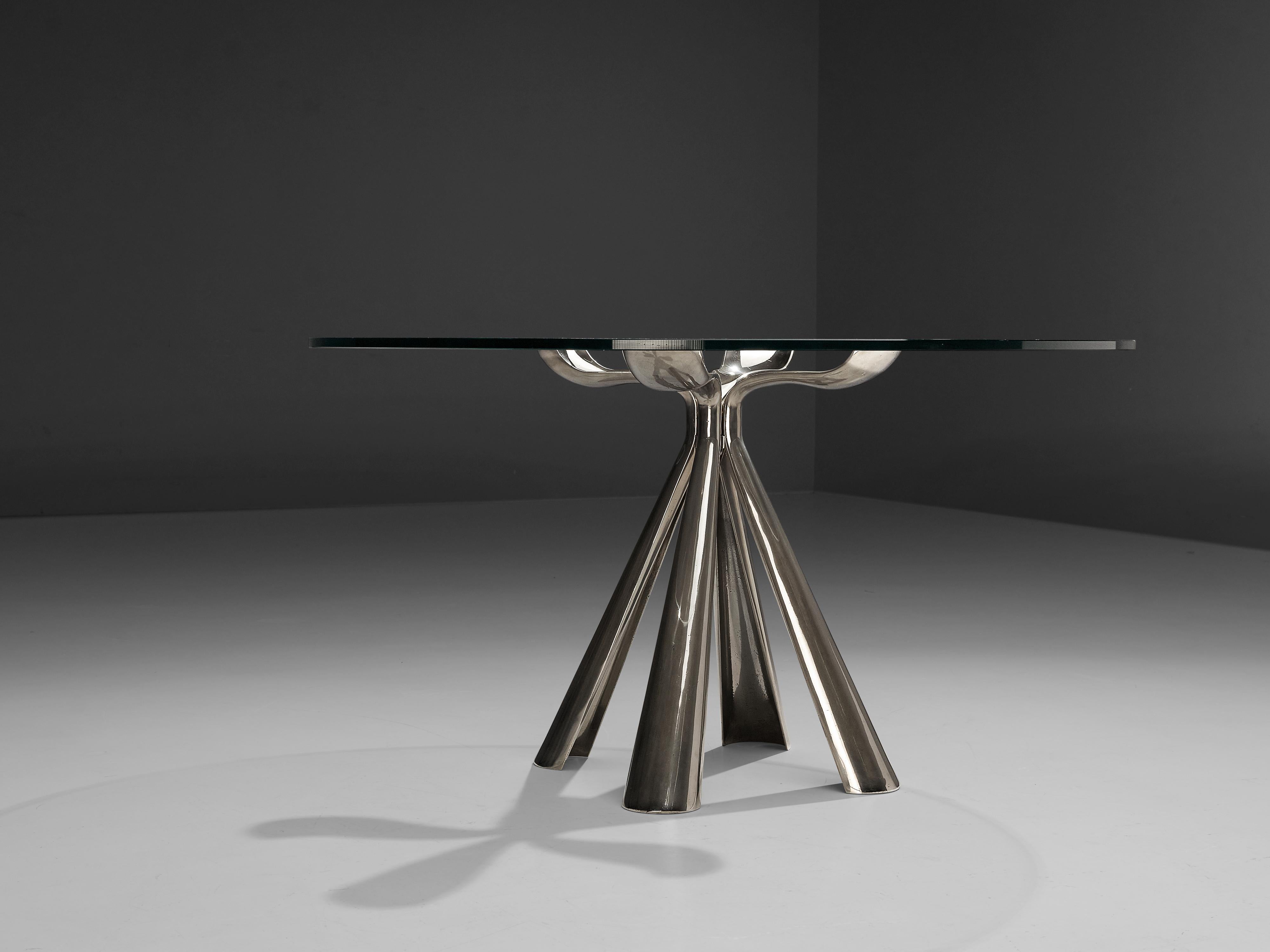 Vittorio Introini Dining Table and Ejvind A. Johansson 'Eye' Dining Chairs 8