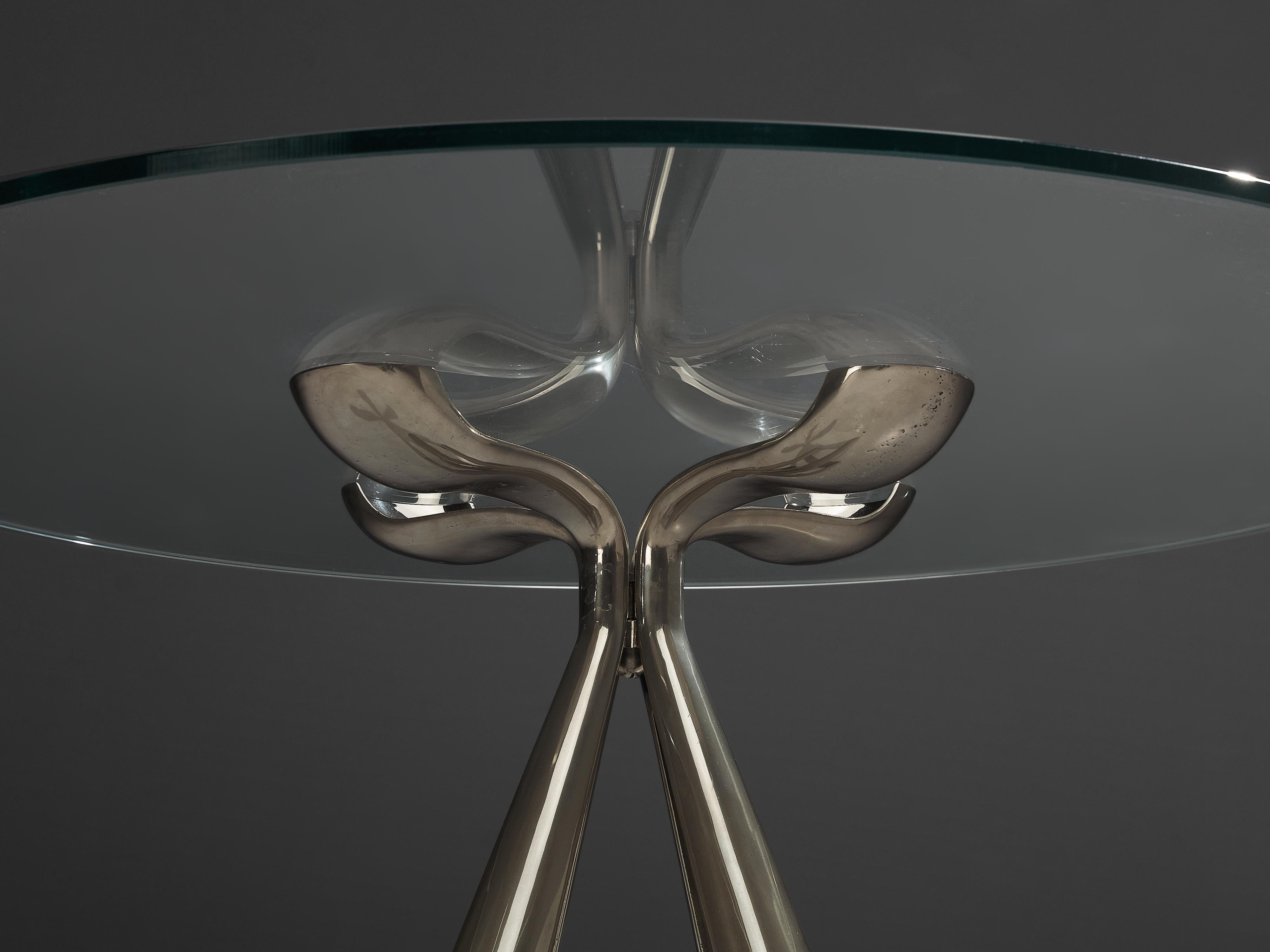 Vittorio Introini Dining Table and Ejvind A. Johansson 'Eye' Dining Chairs 11