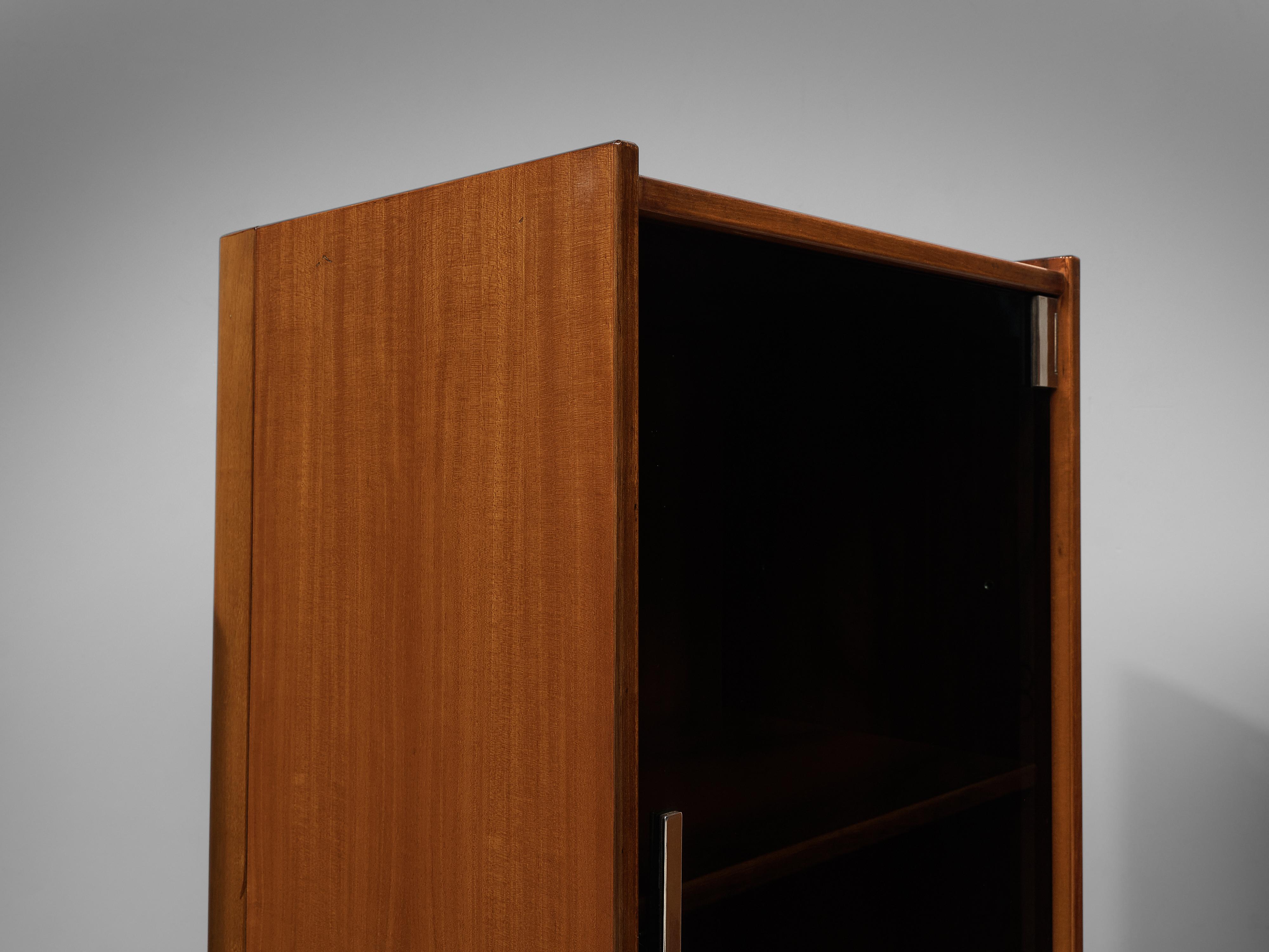 Vittorio Introini for Saporiti Free-Standing Modular Cabinets in Walnut 10