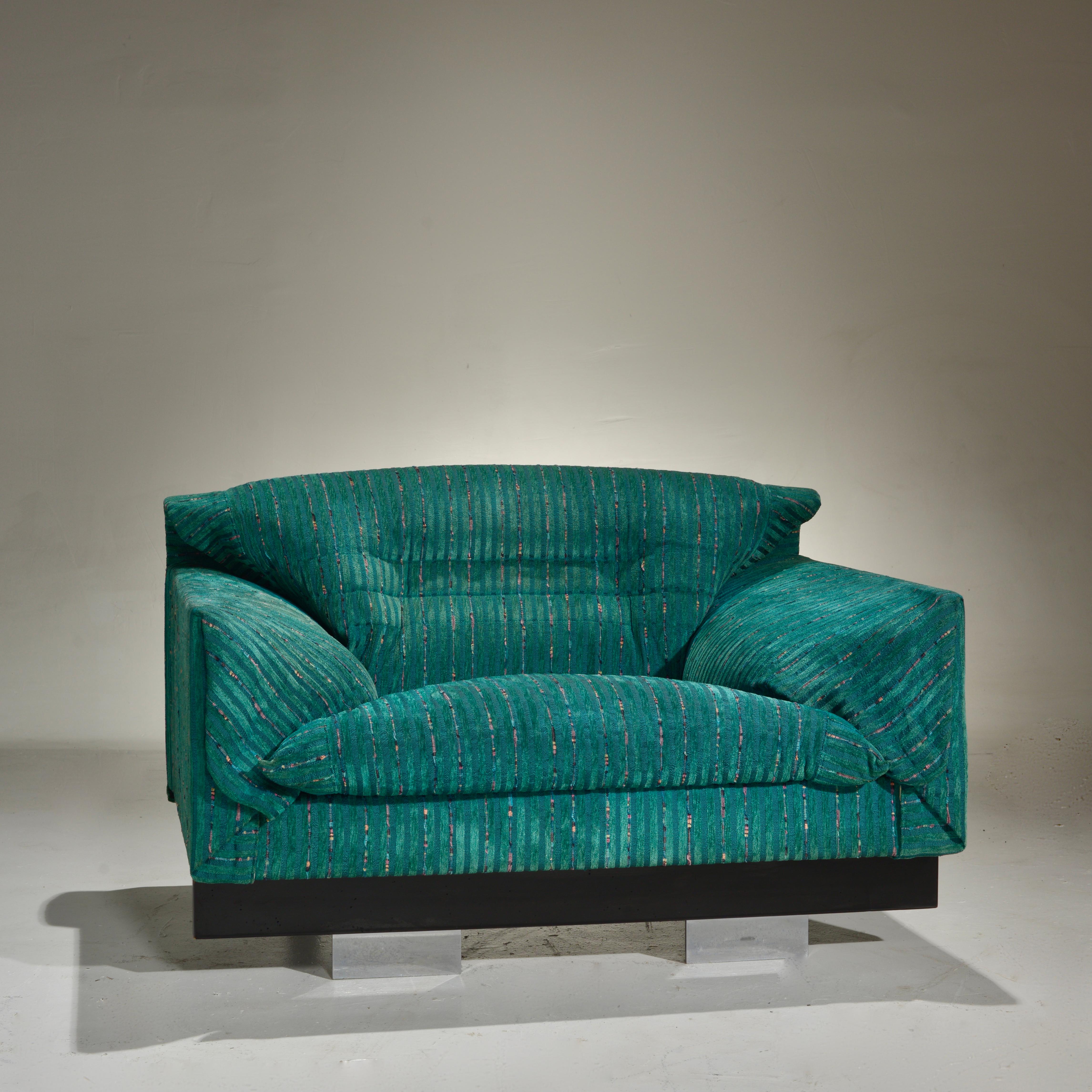 Italian Vittorio Introini for Saporiti Lounge Chairs 
