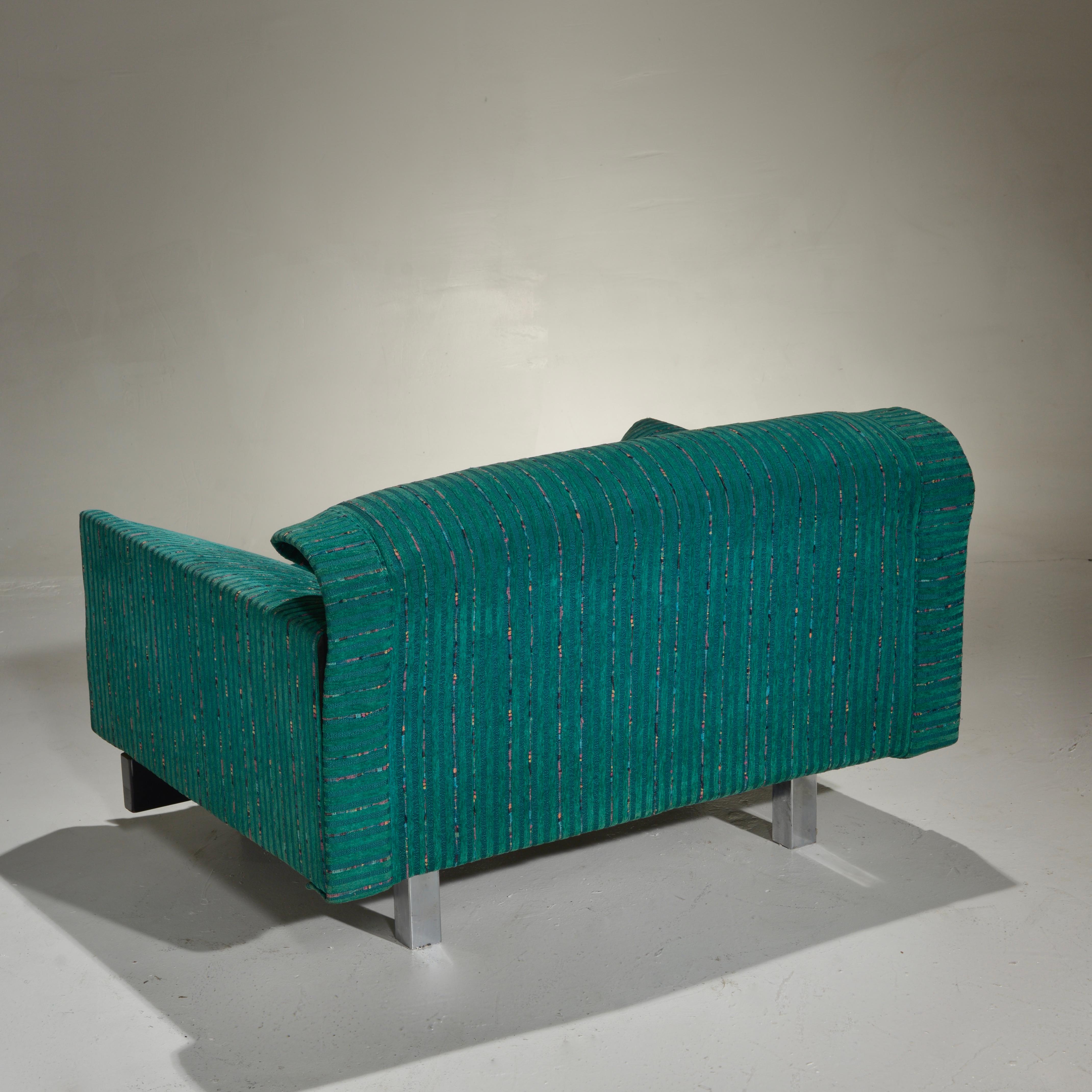Upholstery Vittorio Introini for Saporiti Lounge Chairs 