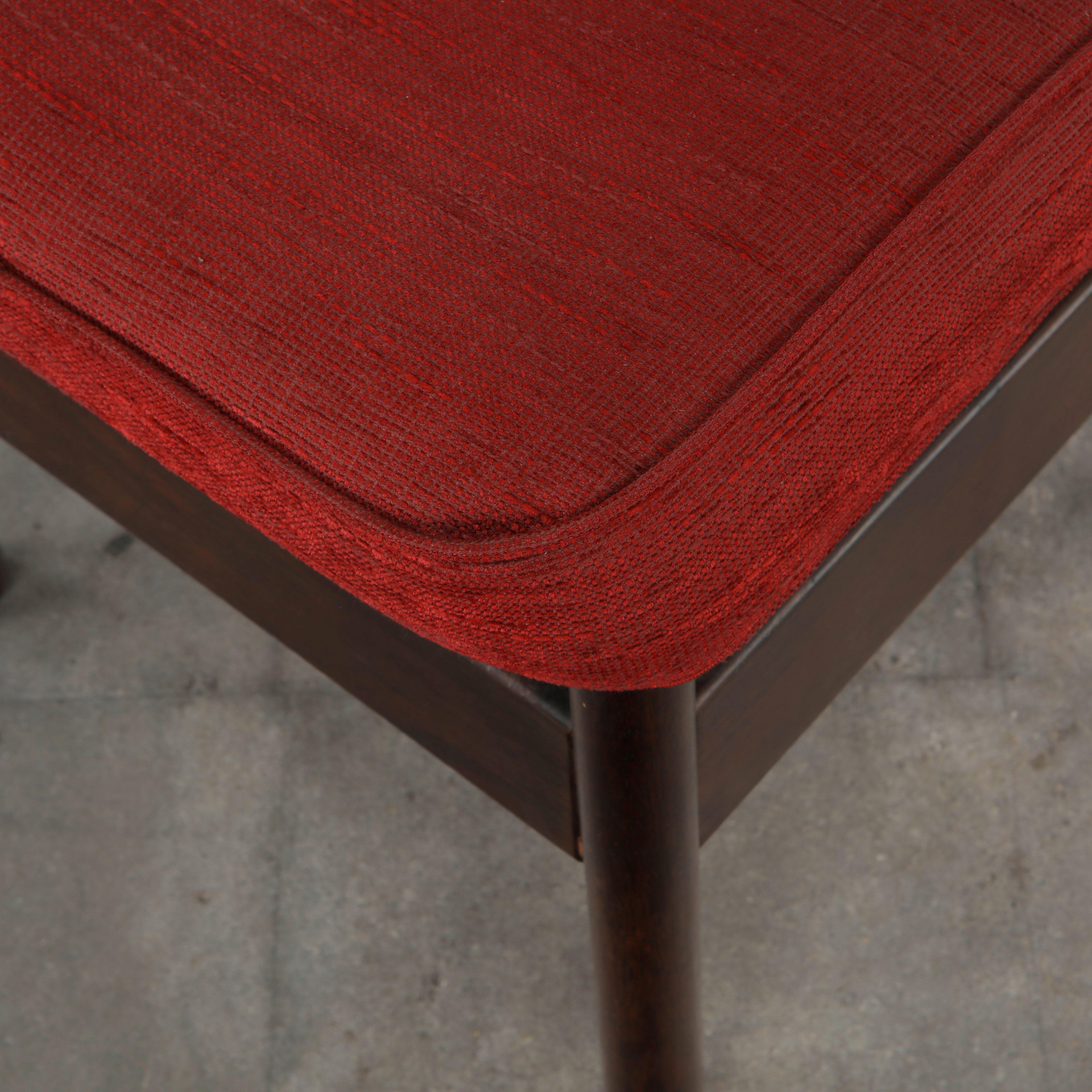 Vittorio Introini for Saporiti, Set of Four Chelsea Chairs, 1960s en venta 10