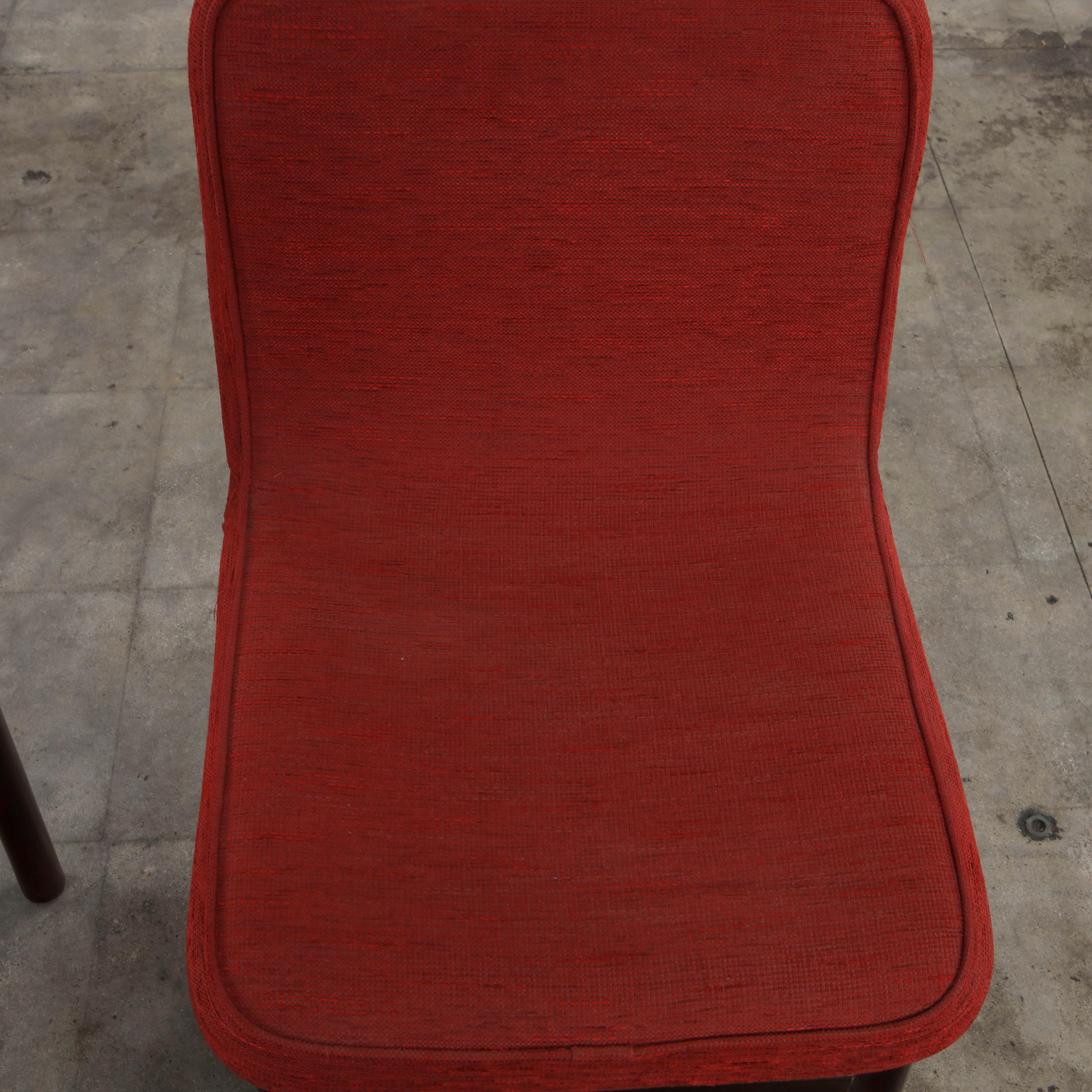 Vittorio Introini for Saporiti, Set of Four Chelsea Chairs, 1960s en venta 2