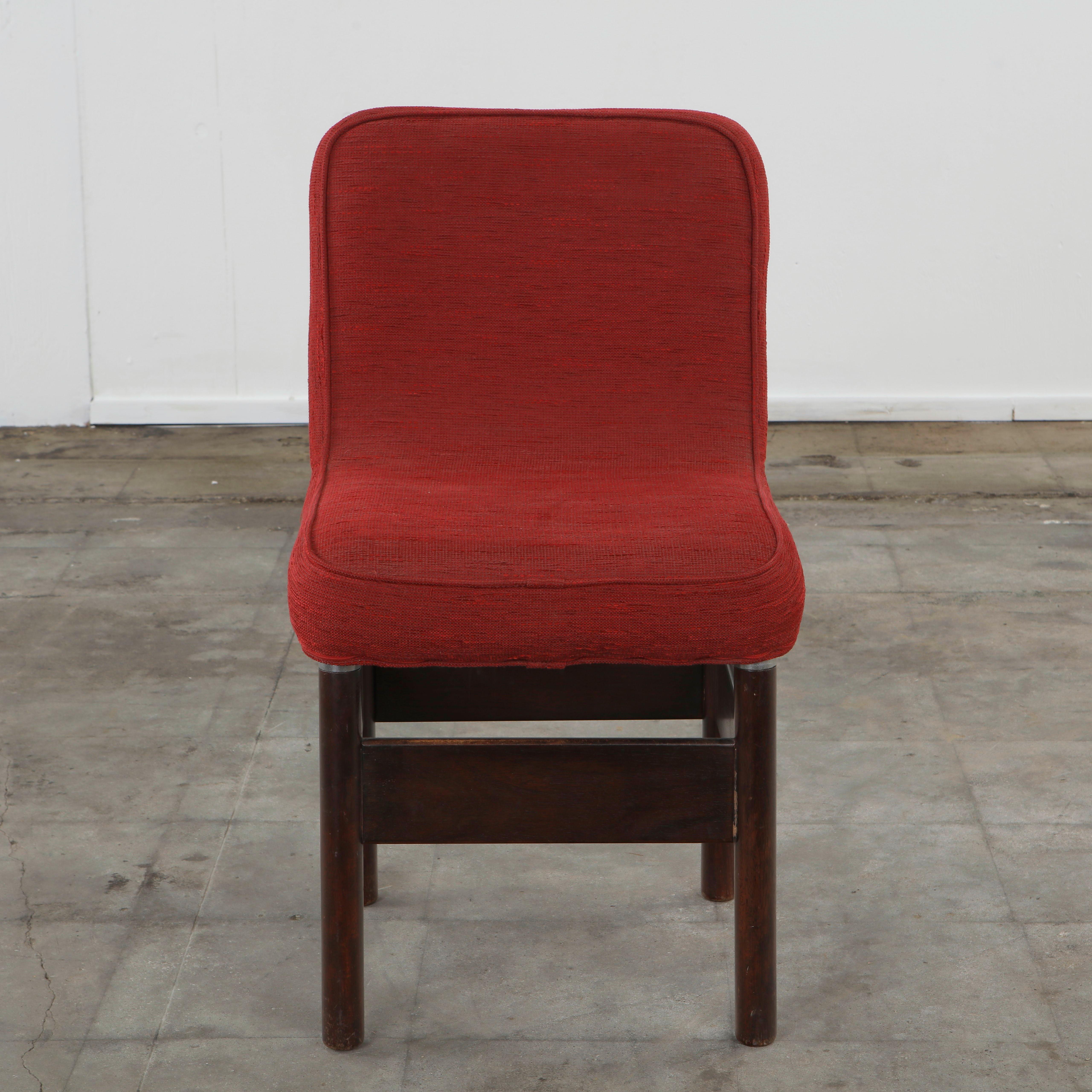 Vittorio Introini for Saporiti, Set of Four Chelsea Chairs, 1960s en venta 3