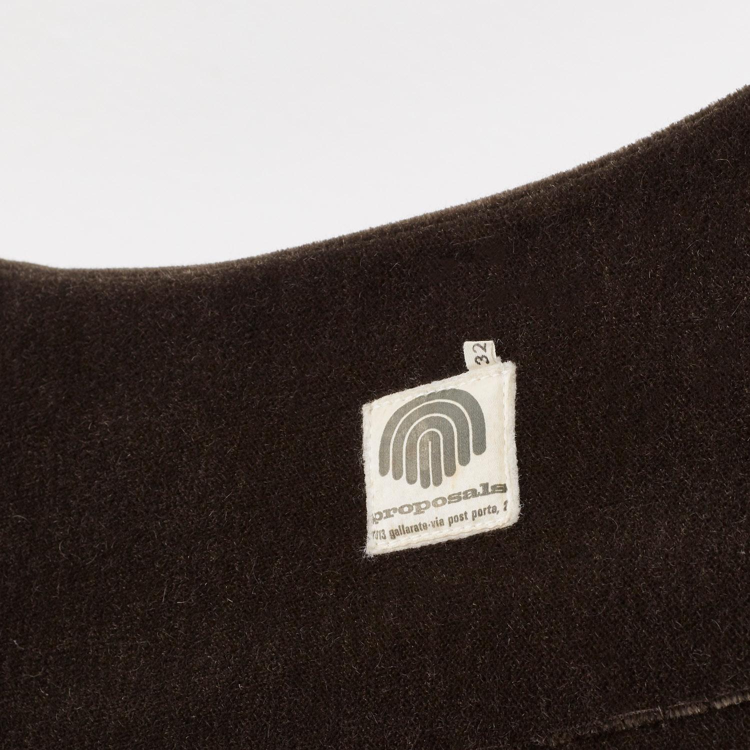 Vittorio Introini P60 chair & ottoman for Saporiti, Italy 1970s. 7