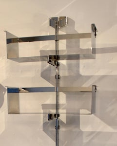 Vittorio Introini Pair of Adjustable Bookshelf Library Systems P700