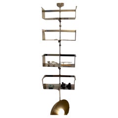 Vittorio Introini Pair of Adjustable Bookshelf Library Systems P700