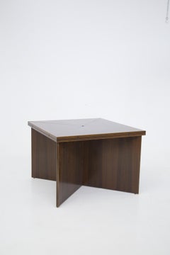 Vittorio Introini Rare Vintage Folding Wooden Table for Sormani