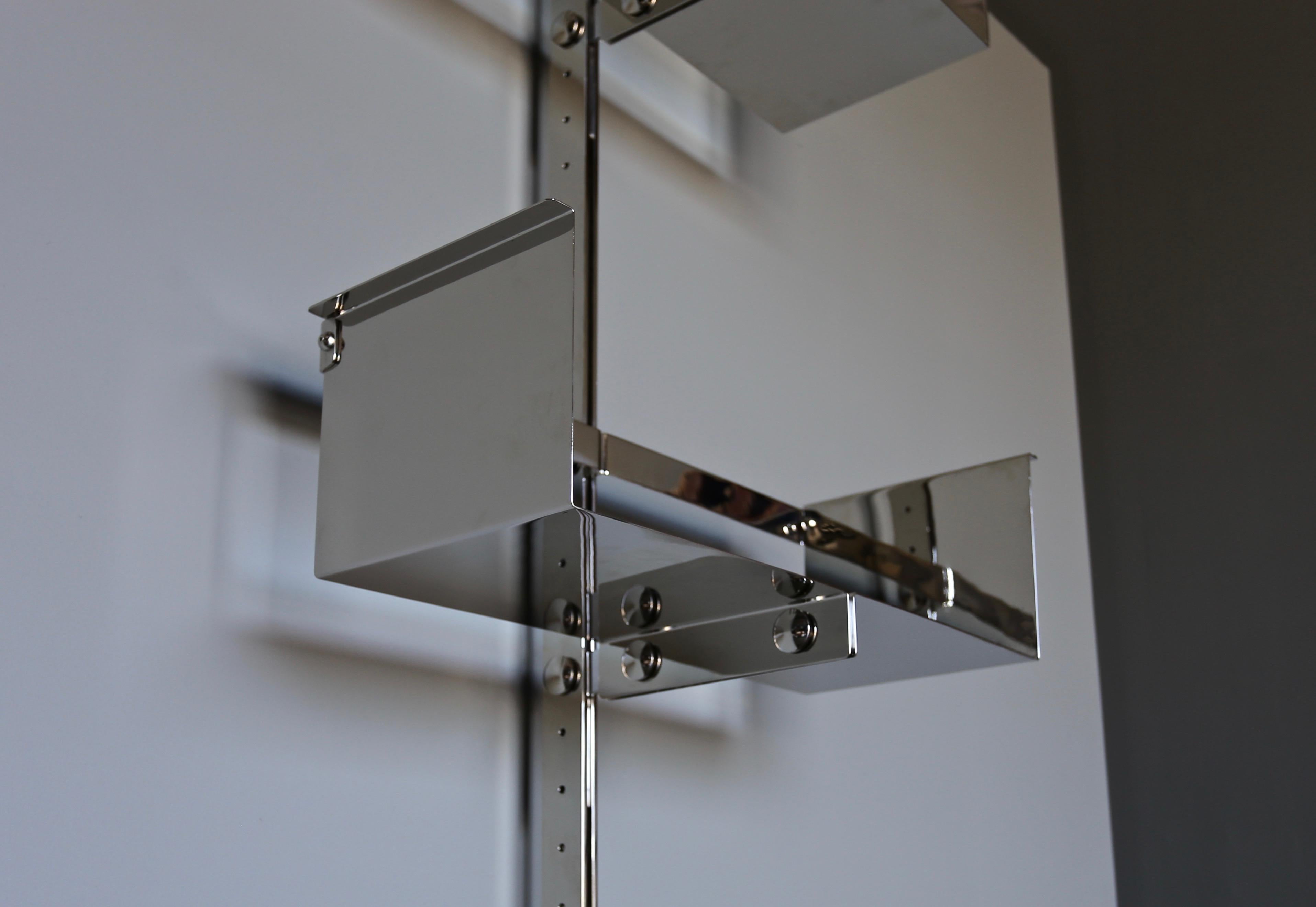 Modern Vittorio Introini Shelving Unit for Saporiti Italy, circa 1969