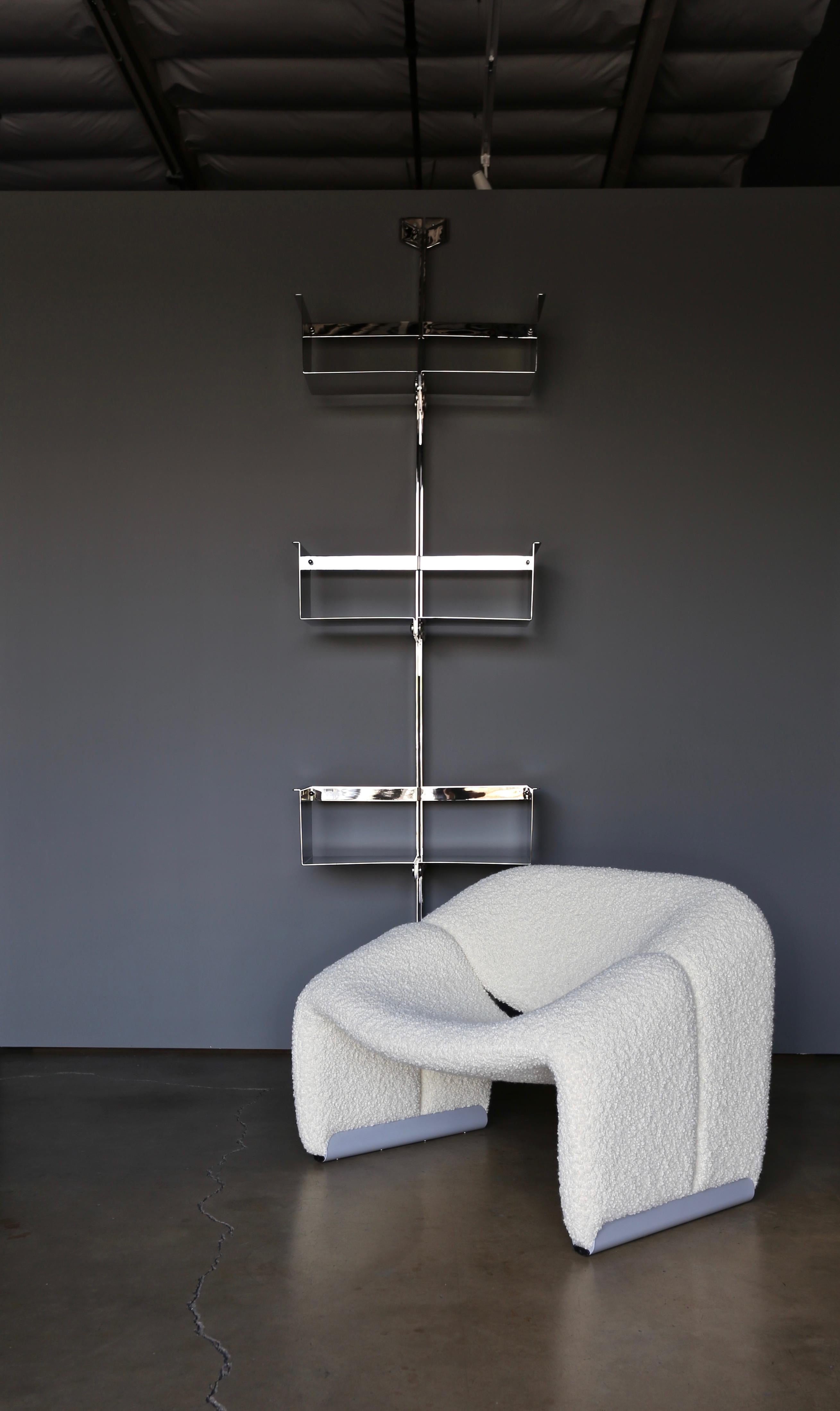 Vittorio Introini Shelving Unit for Saporiti Italy, circa 1969 In Good Condition In San Juan Capistrano, CA
