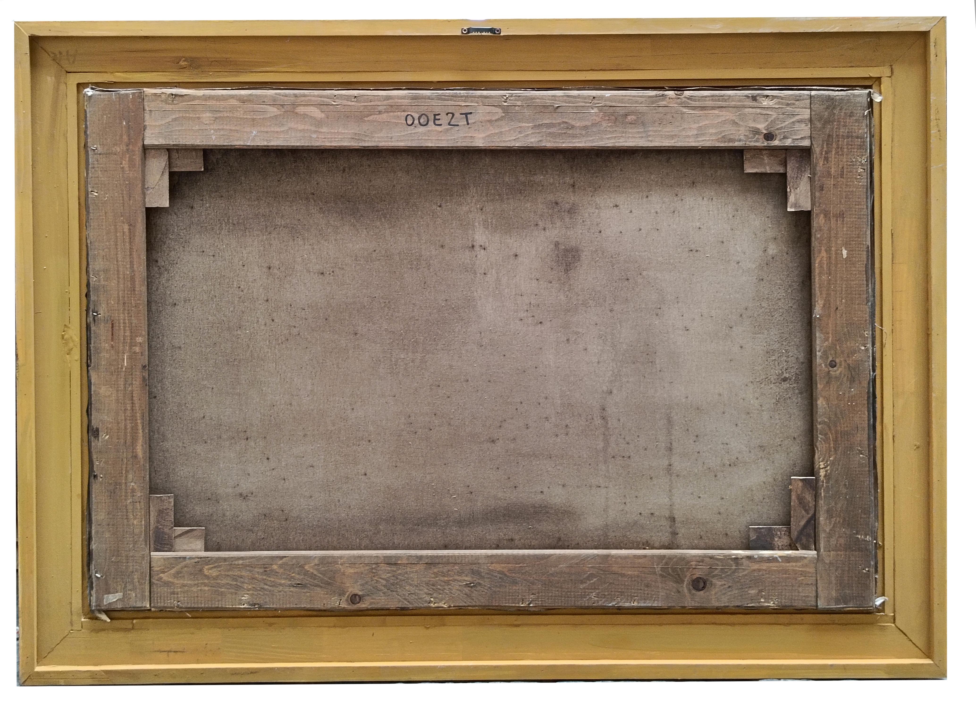 CAPRICCI LANDESCAPE – römische Schule –  Italienisches Öl auf Leinwand Gemälde im Angebot 13