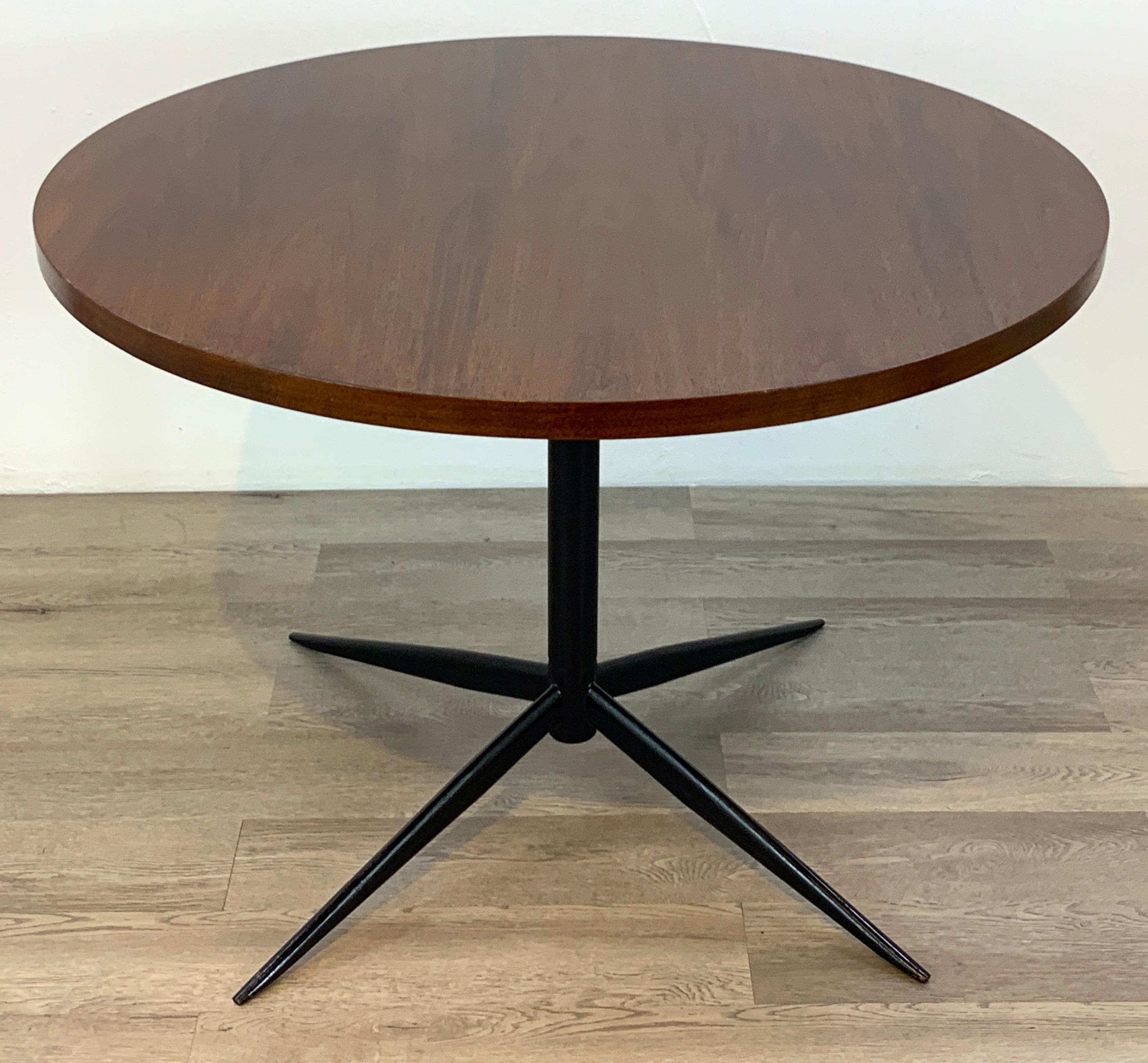 Mid-Century Modern Vittorio Nobili for Fratelli Tagliabue Circular Table For Sale