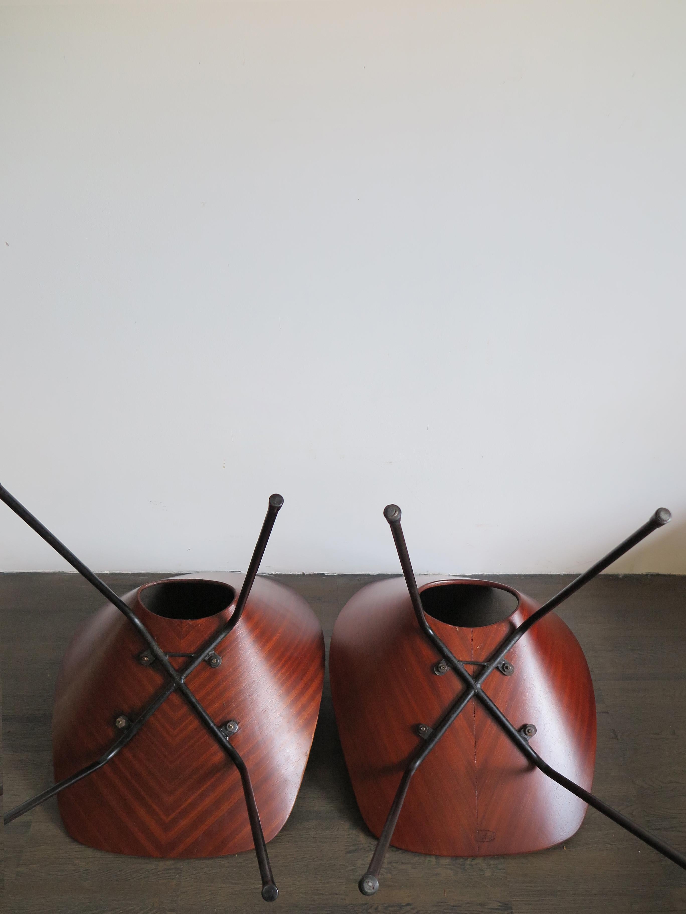 Chaises italiennes en bois Vittorio Nobili, modèle Medea pour Fratelli Tagliabue, années 1950 en vente 8