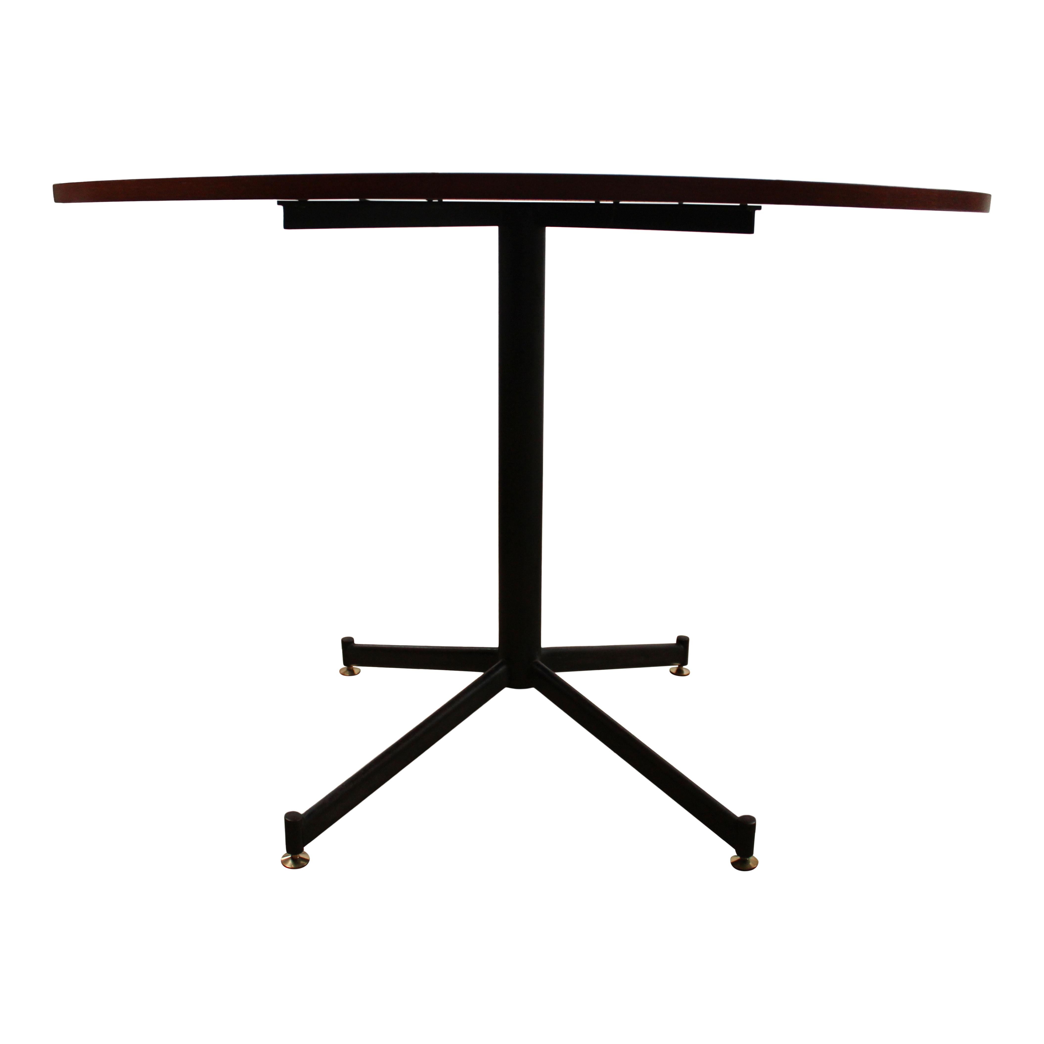 Mid-Century Modern Vittorio Nobili Table Medea en teck du milieu du siècle, 1956 en vente