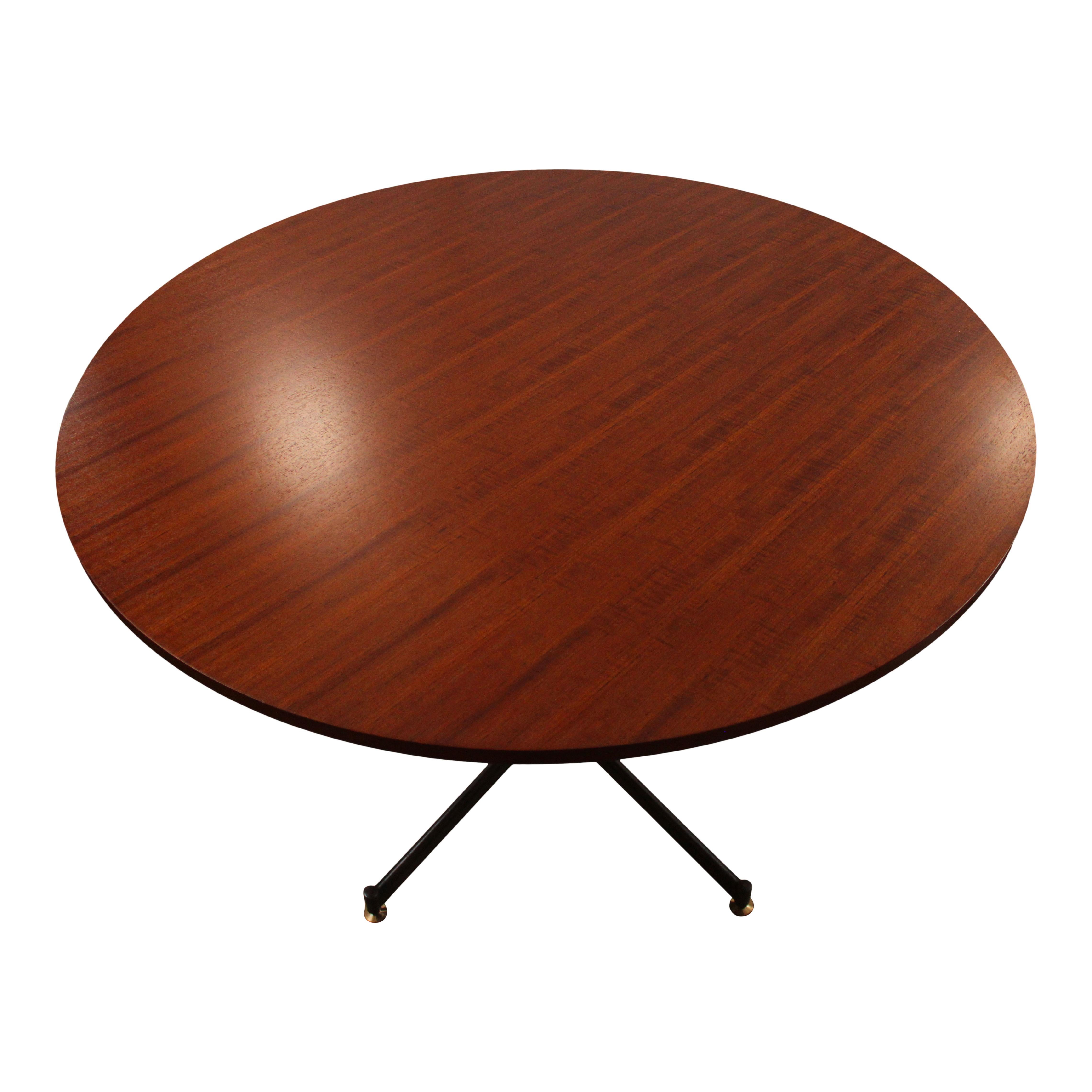 italien Vittorio Nobili Table Medea en teck du milieu du siècle, 1956 en vente