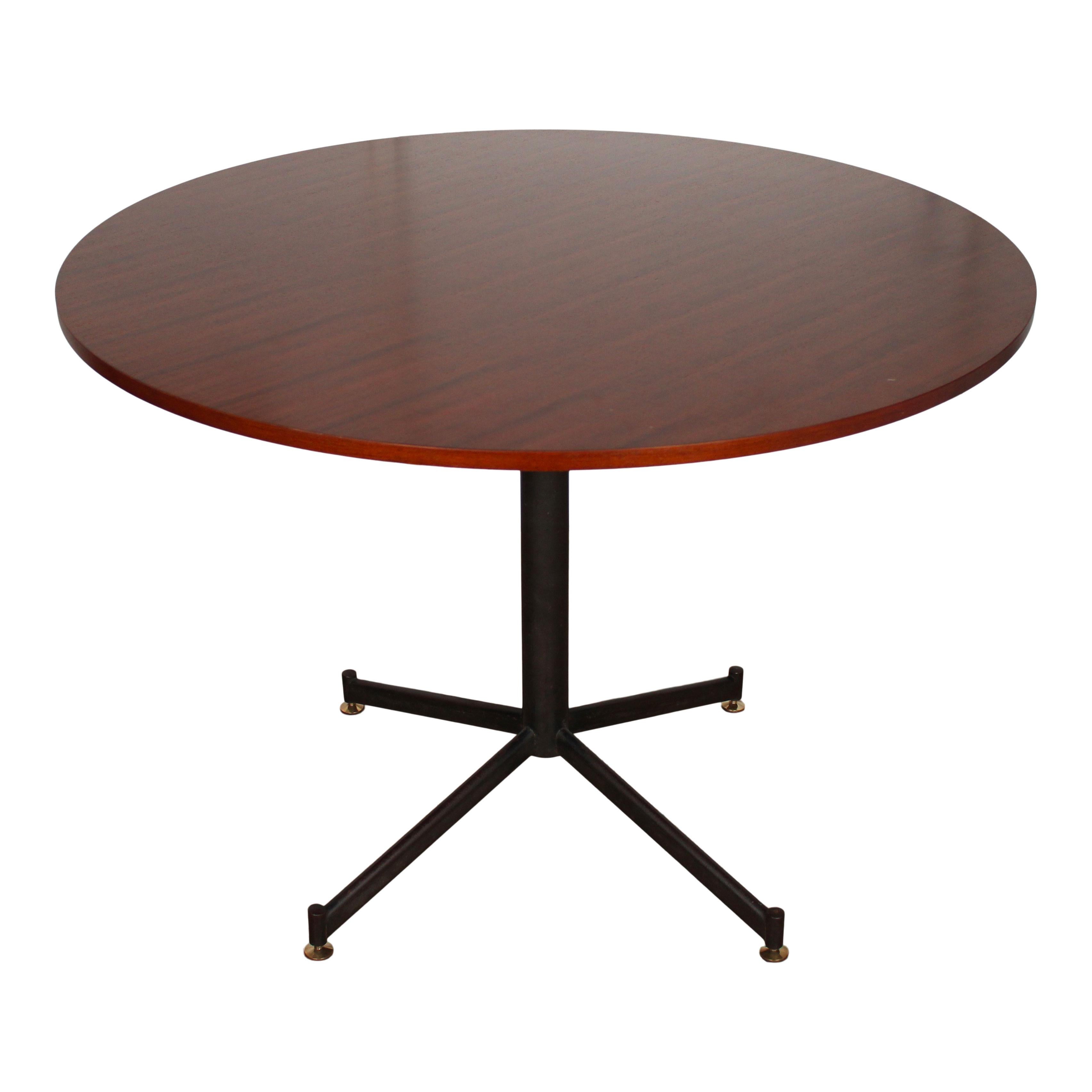 Laqué Vittorio Nobili Table Medea en teck du milieu du siècle, 1956 en vente