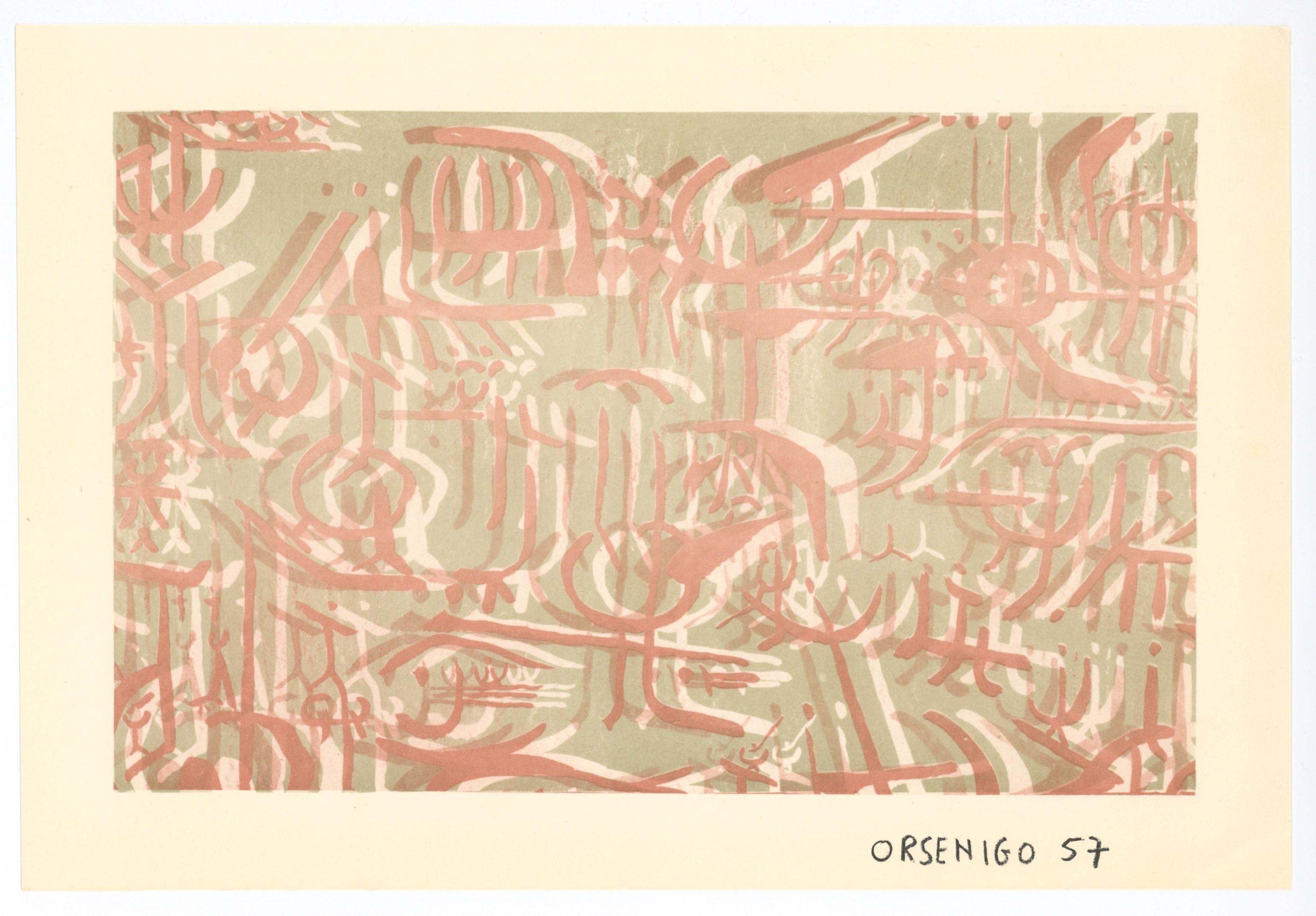 Originallithographie – Print von Vittorio Orsenigo