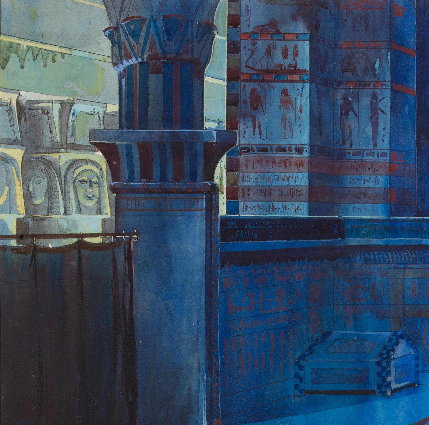 Schönes Kunstwerk im neoklassischen Stil des großen italienischen Künstlers Vittorio Pisani
Stellt wahrscheinlich ein Theaterskript von Aida dar
Signiert, lokalisiert und datiert unten rechts 