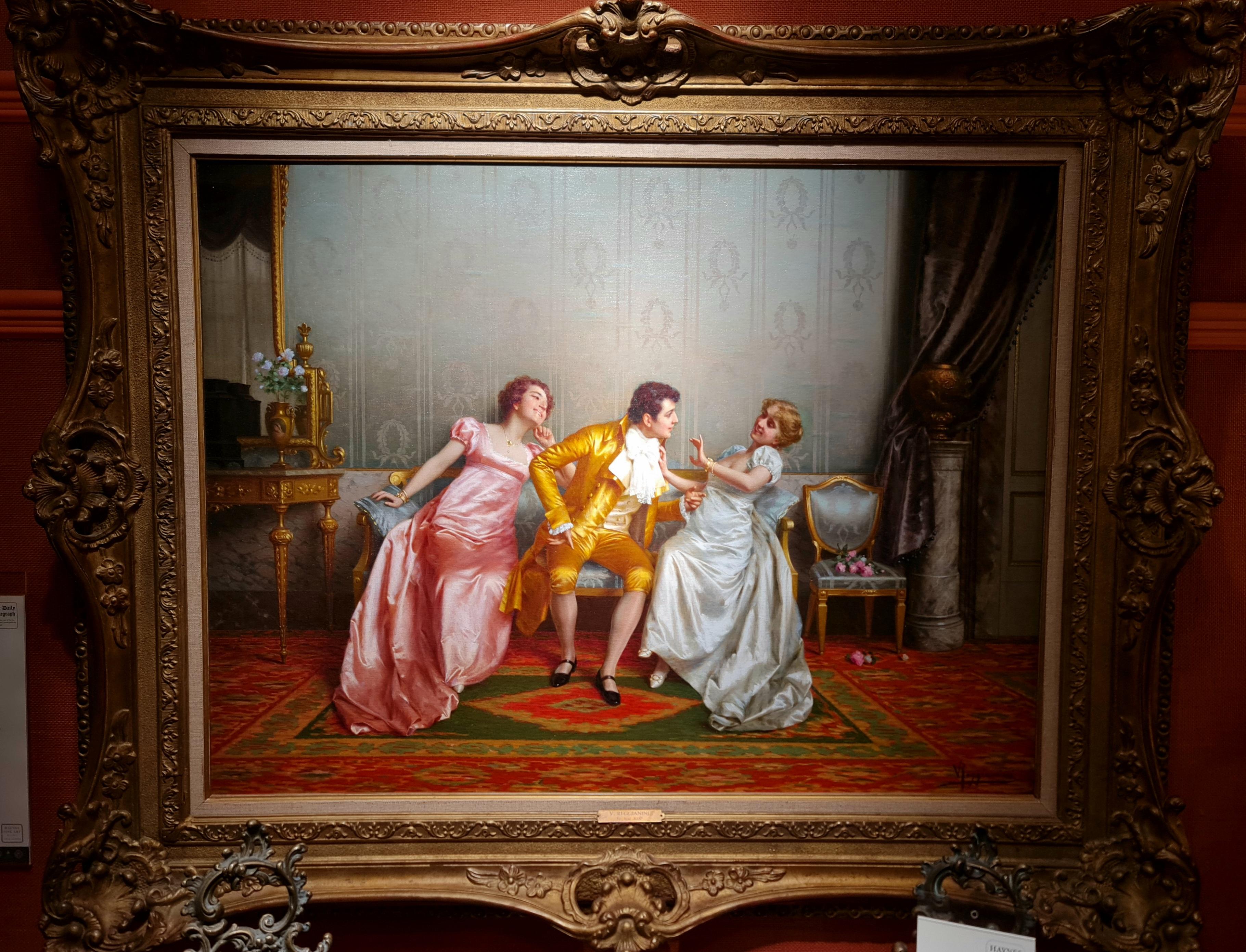 Flirt - Painting di Vittorio Reggianini
