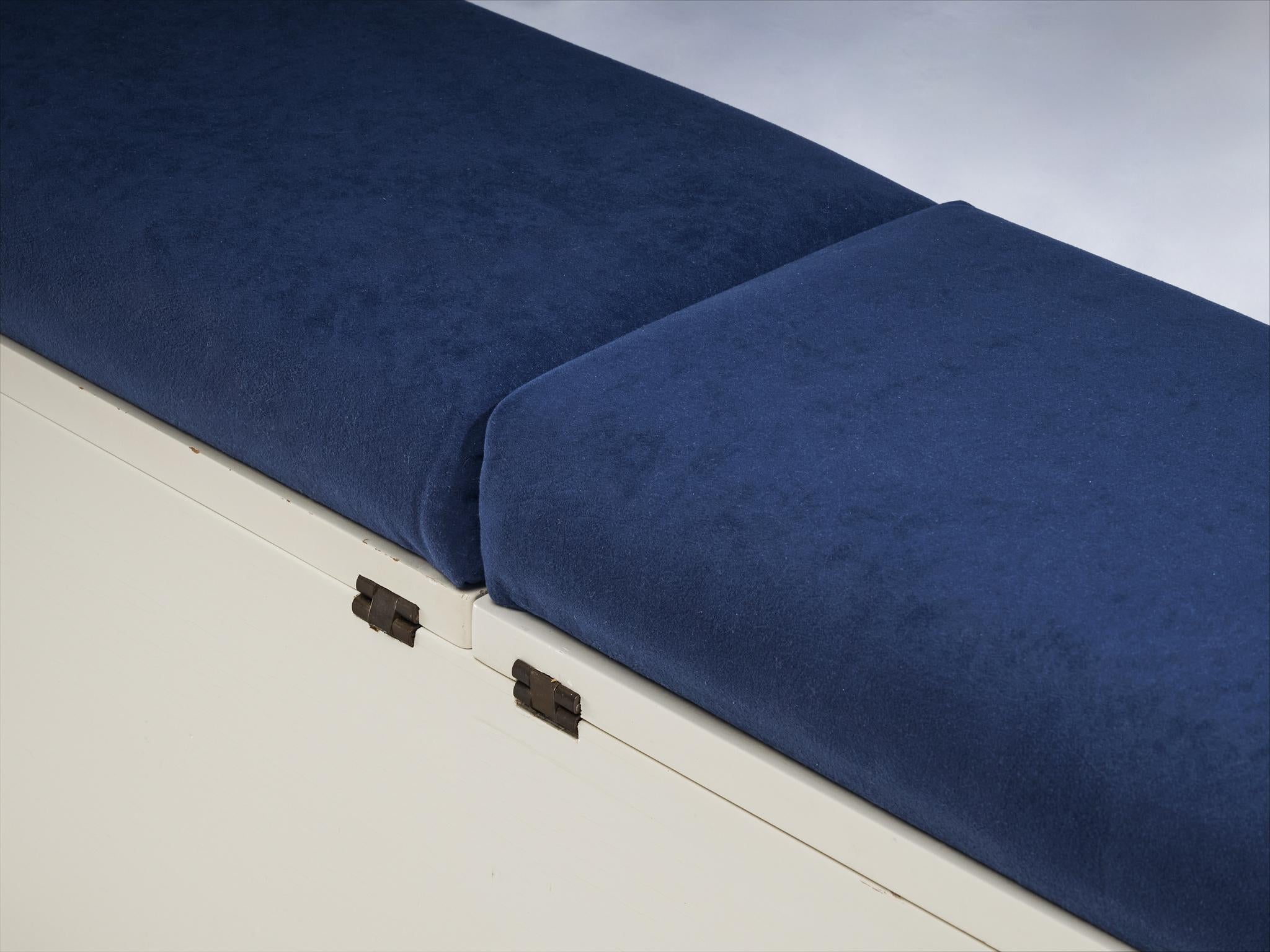 Brass Vittorio Rossi and Luciano Bertoncini for Cjfra 'Zattera' Bed For Sale