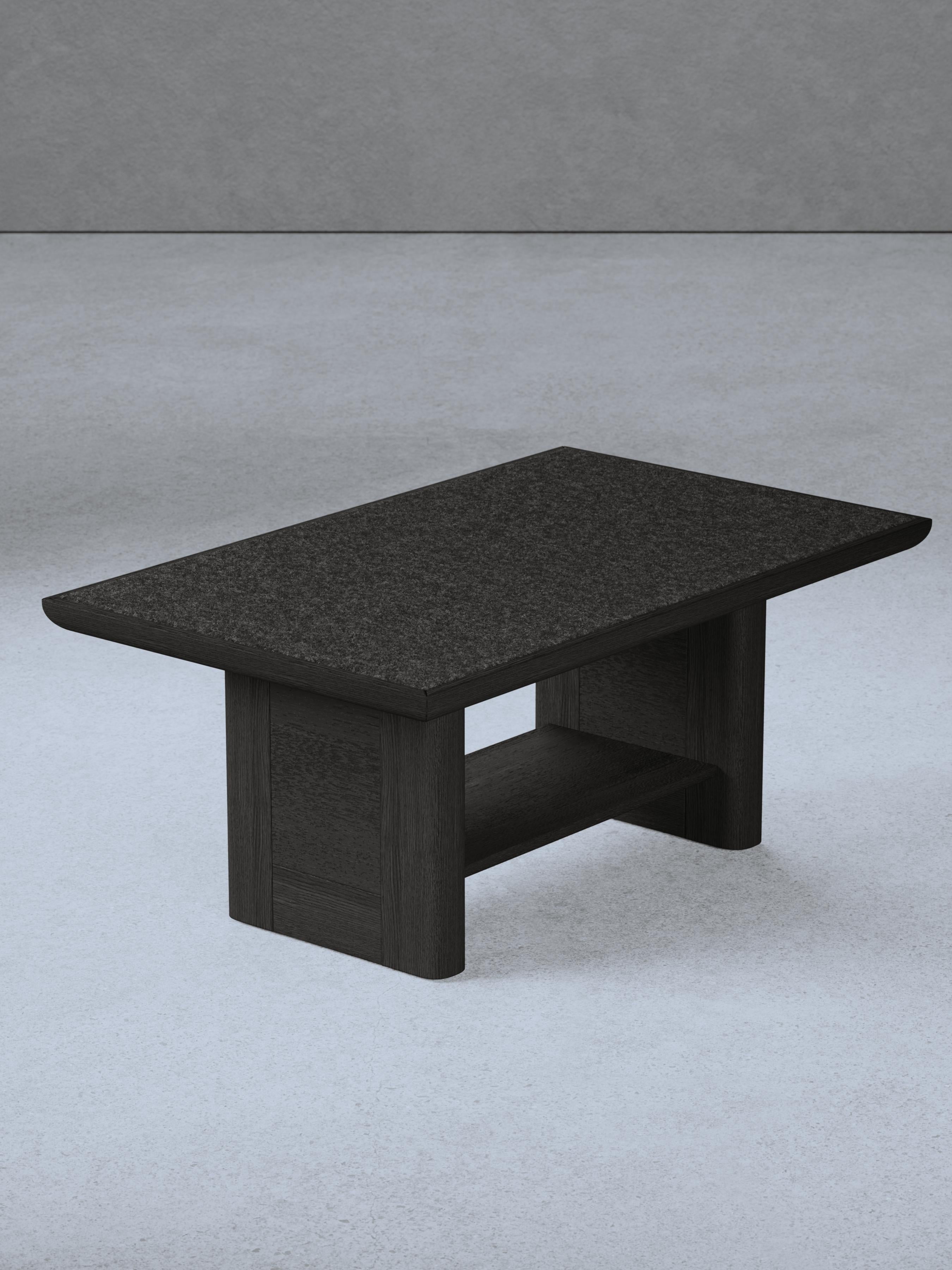 Wool Vittorio Side Table by Gio Pagani For Sale