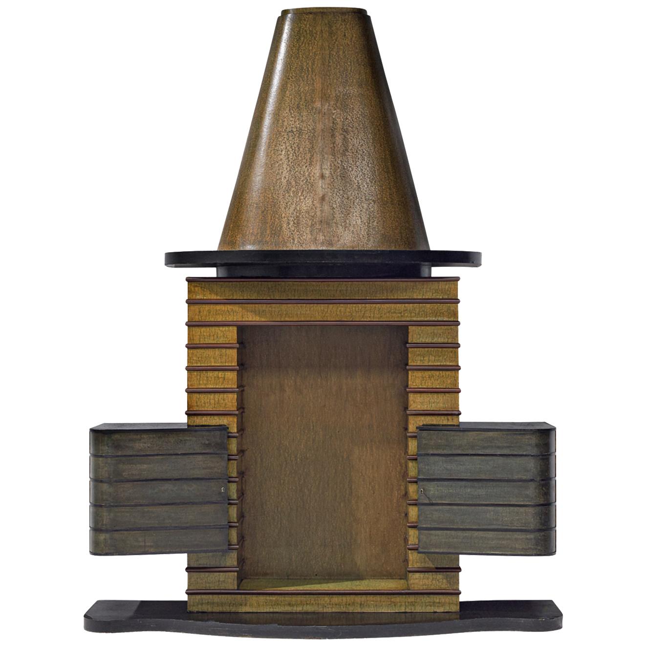 Vittorio Valabrega Bar Cabinet, 1930s