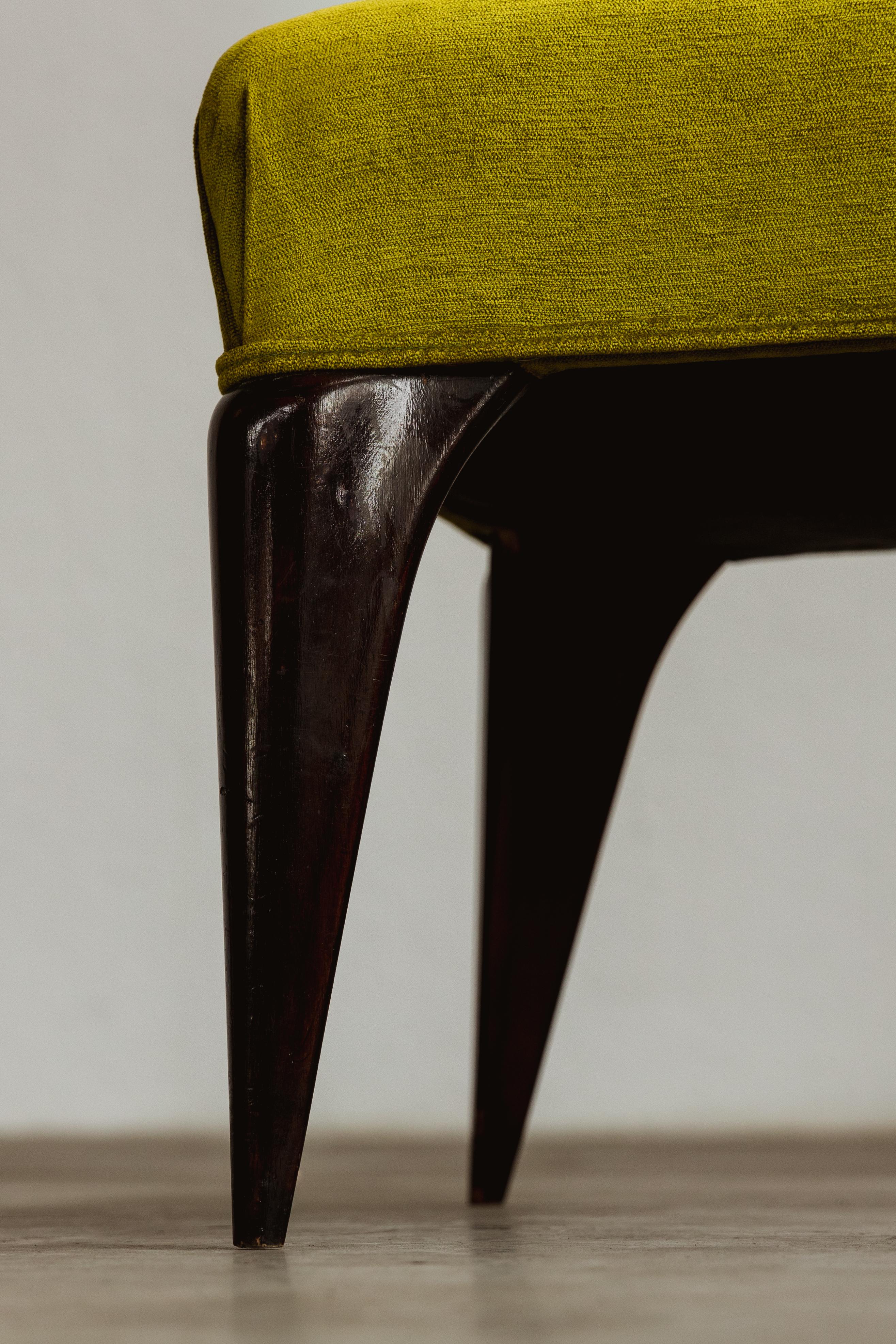Vittorio Valabrega, Esszimmerstuhl, 1950 im Angebot 3