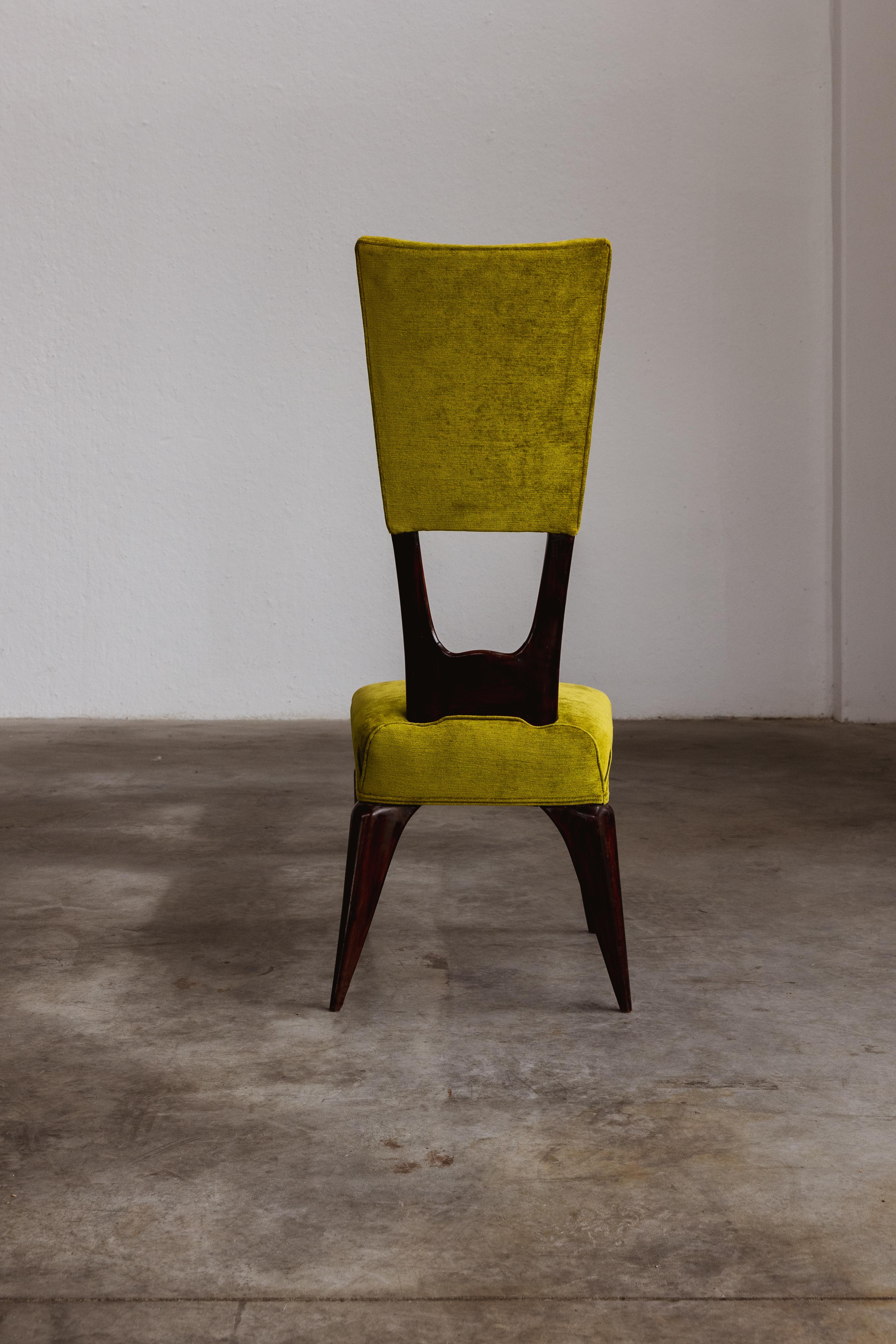 Vittorio Valabrega, Esszimmerstuhl, 1950 im Angebot 4