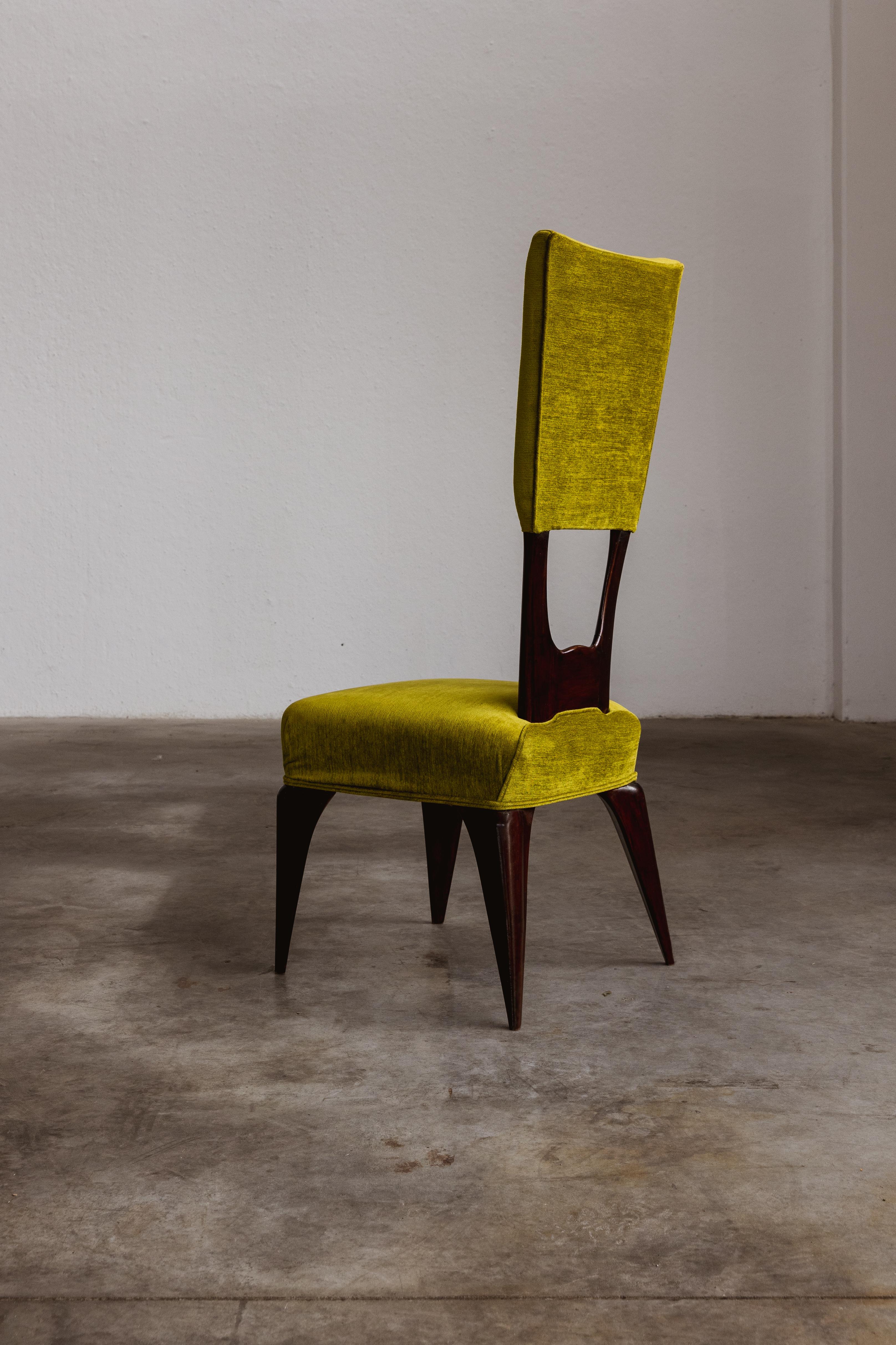 Vittorio Valabrega, Esszimmerstuhl, 1950 im Angebot 6