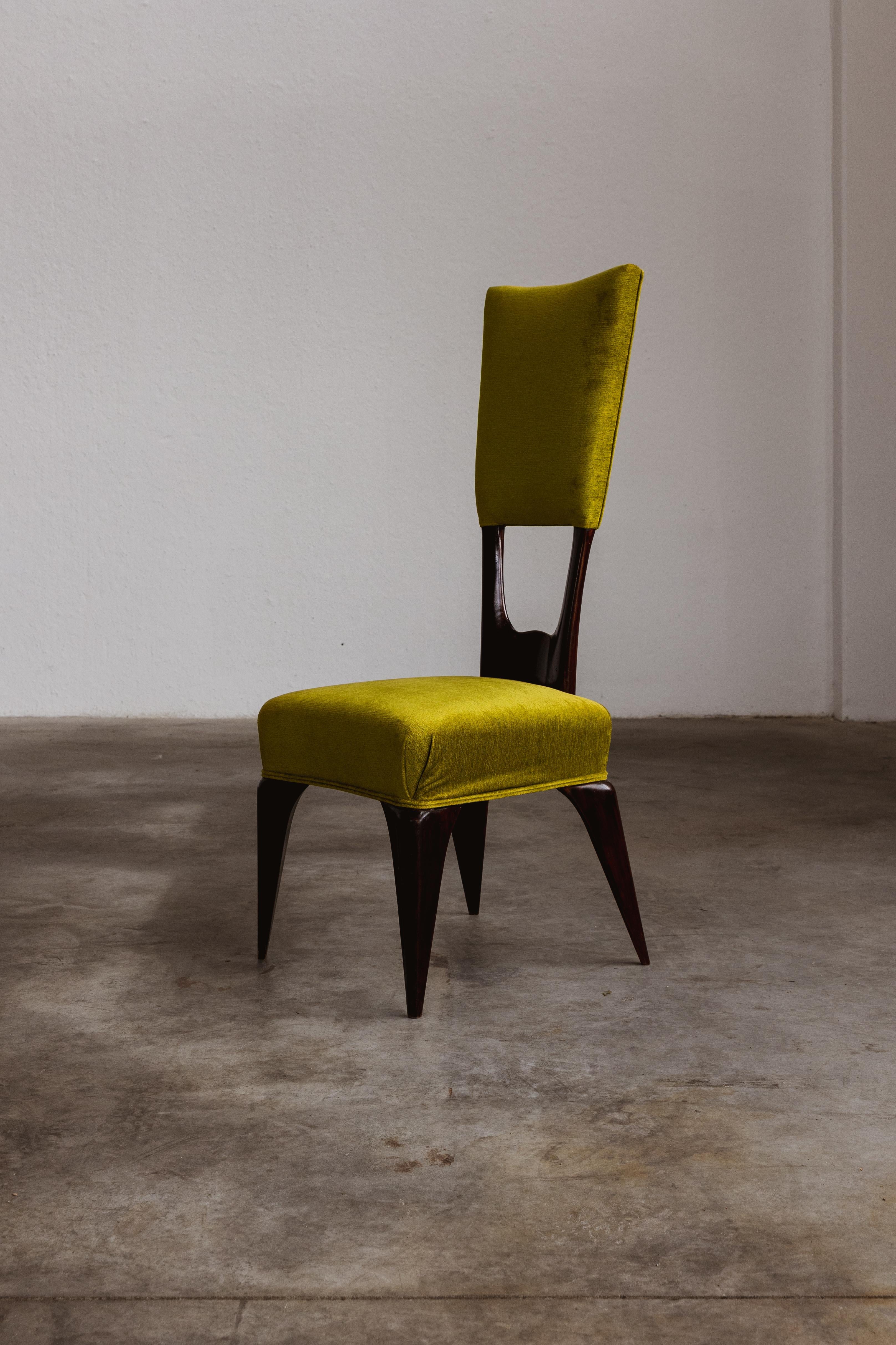 Vittorio Valabrega, Esszimmerstuhl, 1950 im Angebot 2
