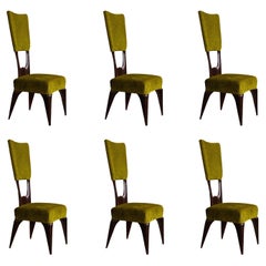 Sedie da pranzo Vittorio Valabrega, 1950, Set di 6