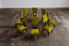 Vittorio Valabrega Dining Chairs, 1950s, Set of 8