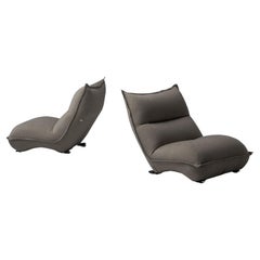 Vittorio Varo Zinzolo lounge chairs Plan Italy 1970