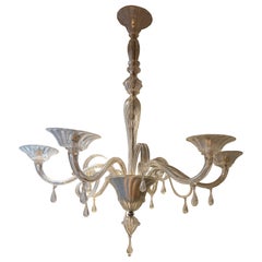 Vittorio zecchin chandelier Murano Venice circa 1930