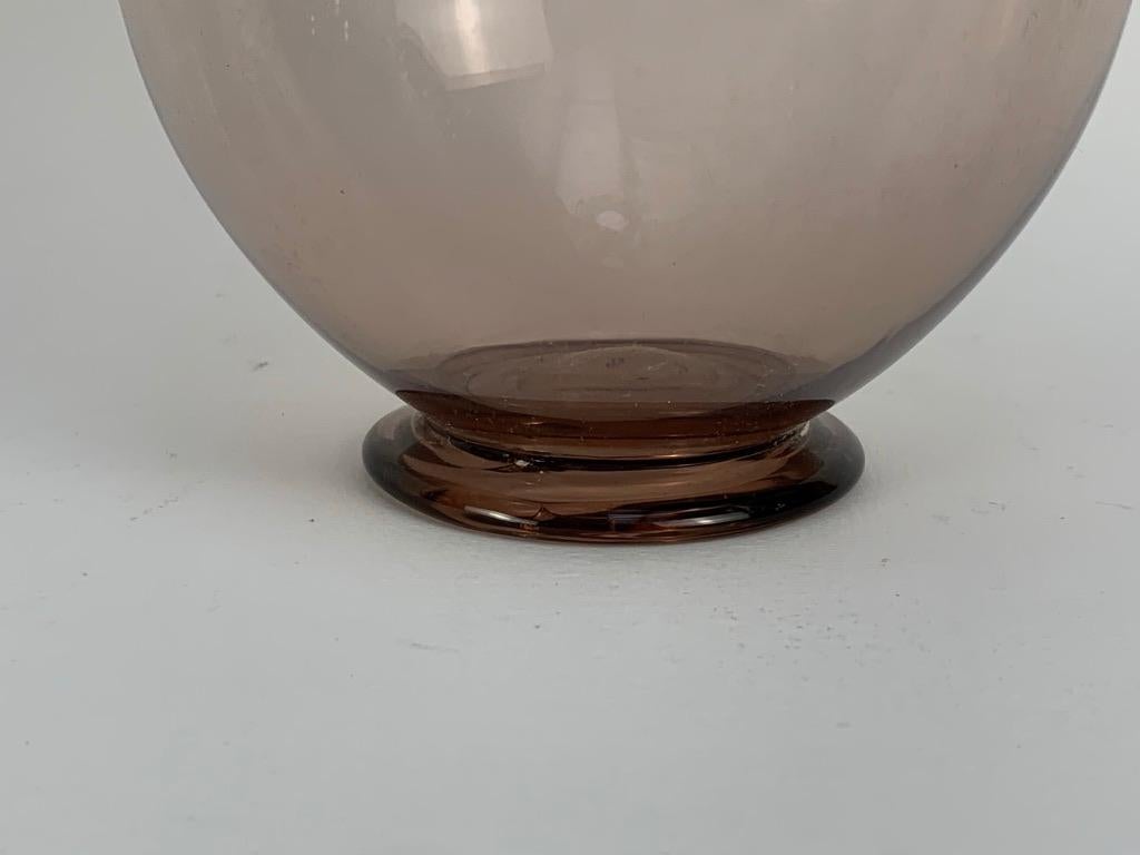 Vittorio Zecchin für Venini Vase aus mundgeblasenem Muranoglas, signiert, Anfang des 20. Jahrhunderts im Angebot 11