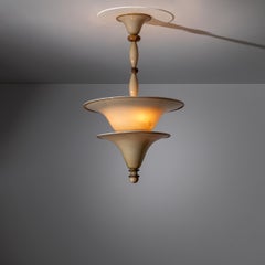 Vittorio Zecchin Murano Glass Chandelier from early 1930