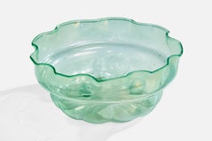 Vittorio Zecchin, Soffiato Bowl, Glass, Italy, 1920s