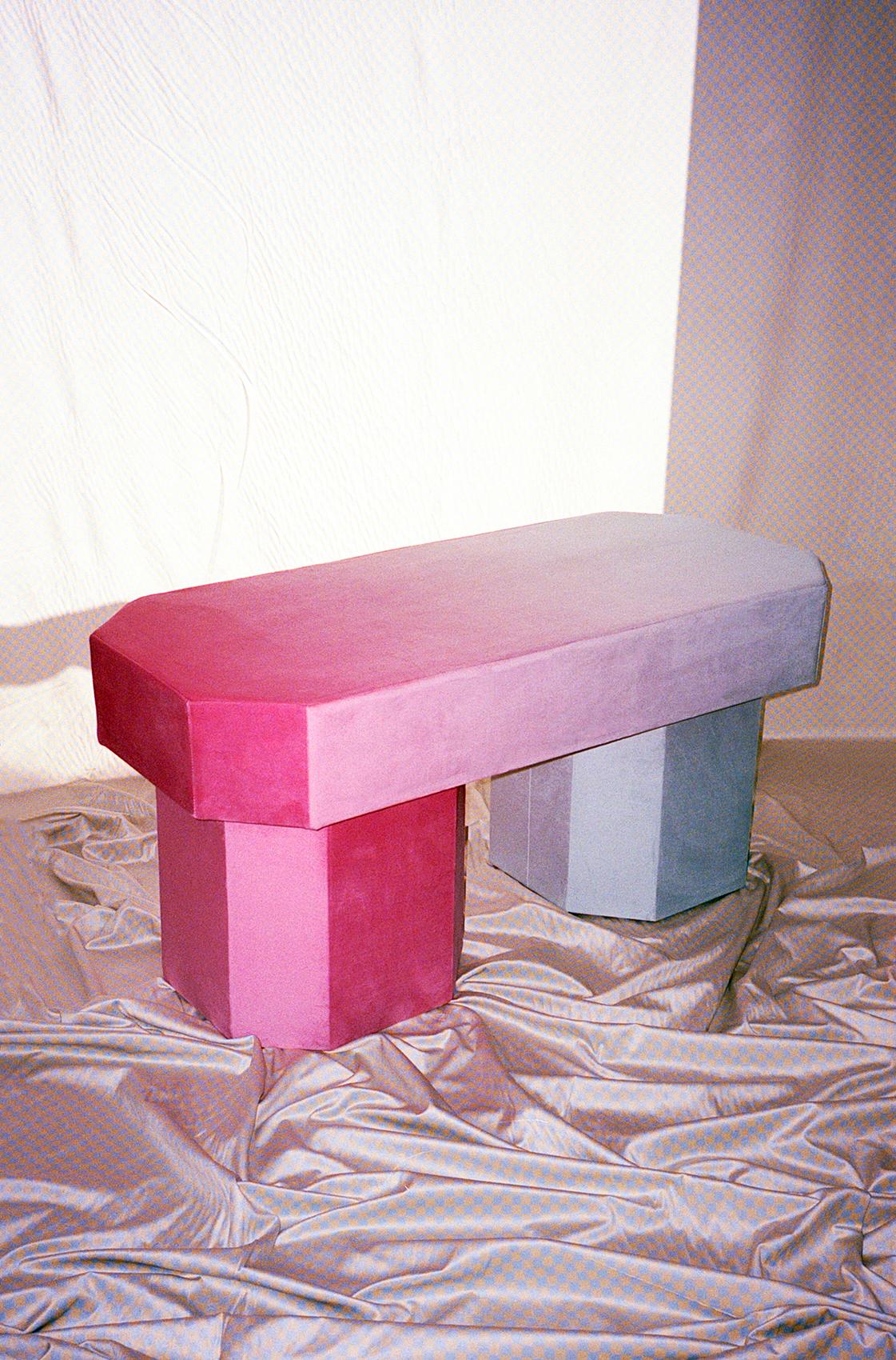 Viva Gradient 011 Bench by Houtique For Sale 4
