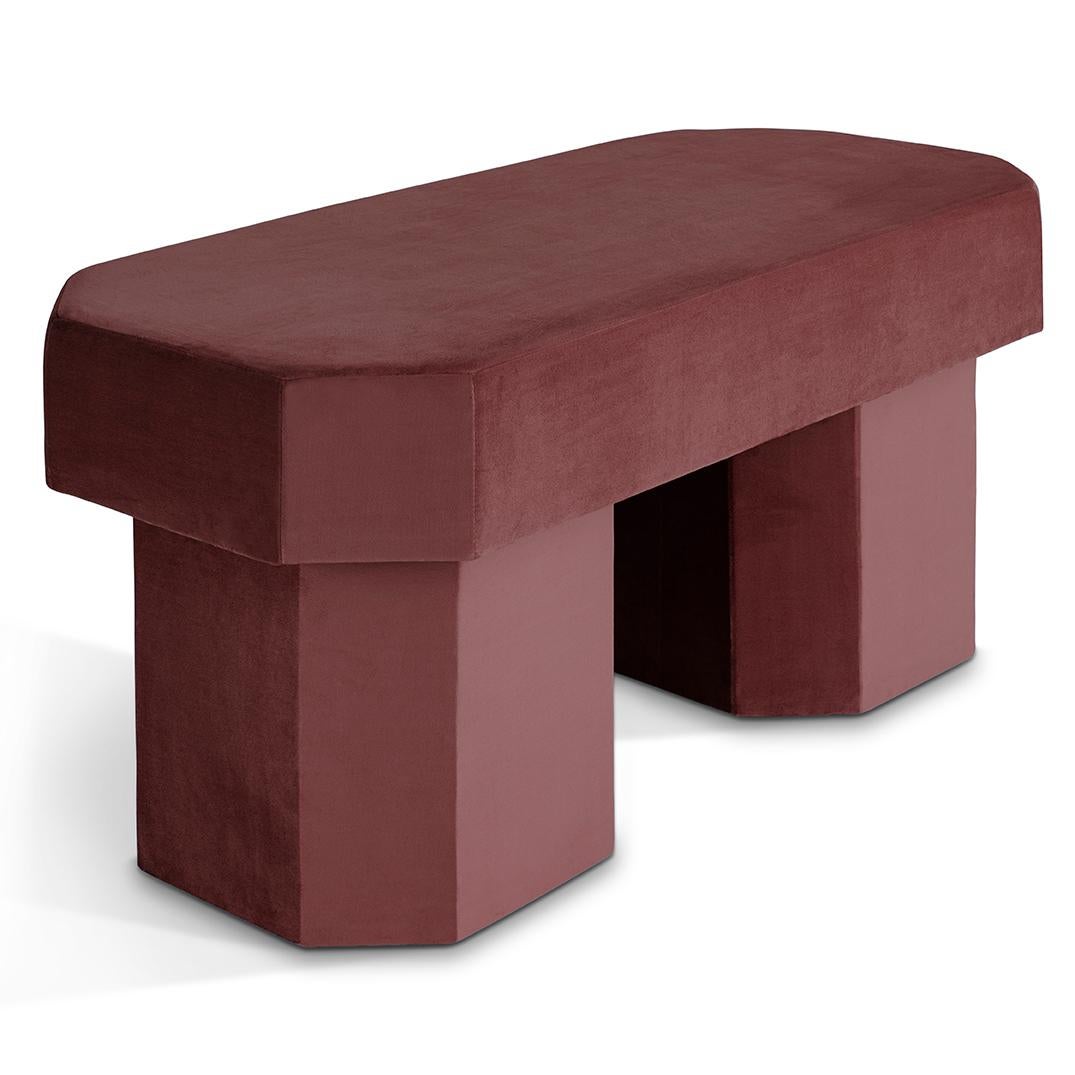 Modern Viva Grana Bench by Houtique For Sale