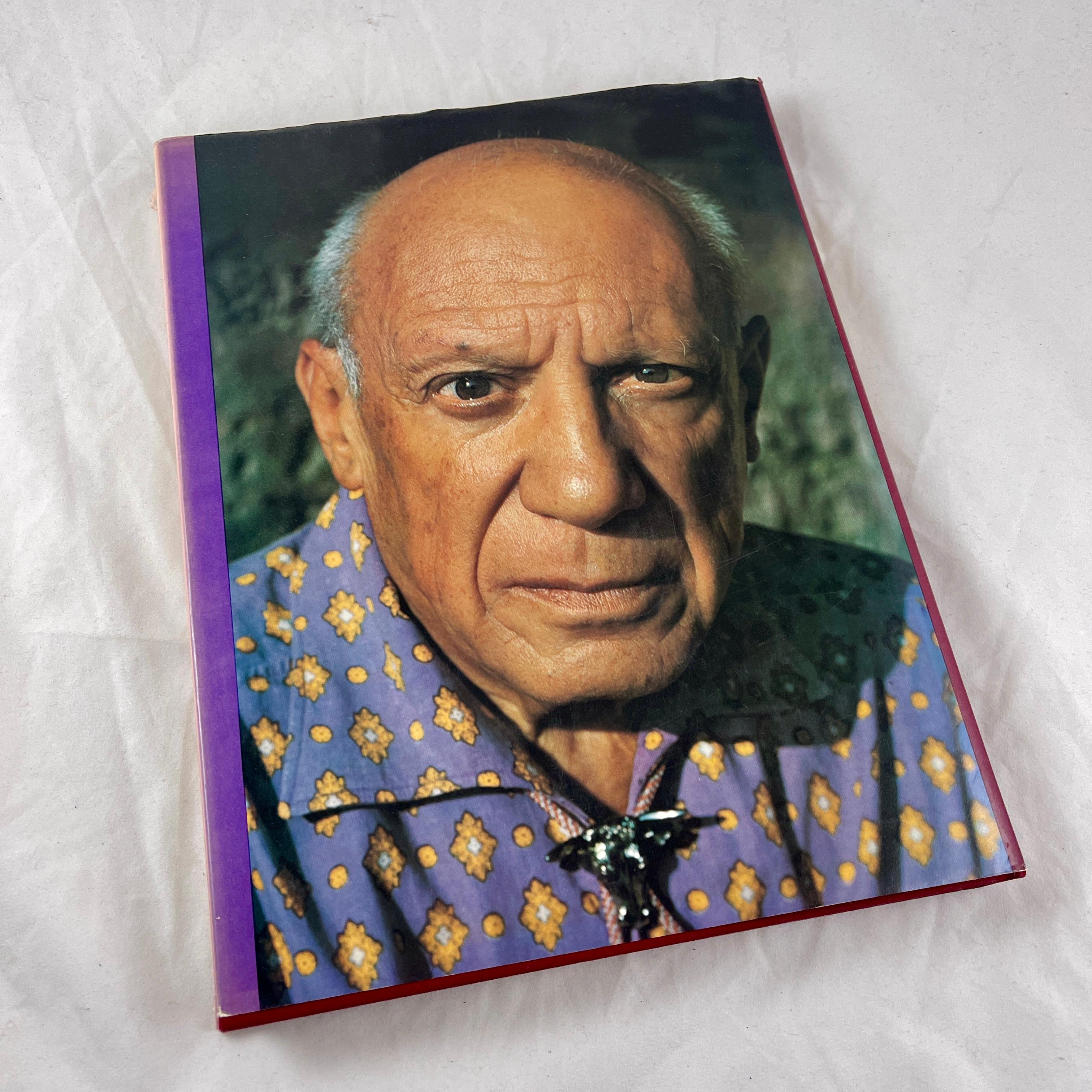 Viva Picasso: a Centennial Celebration 1881-1981
Hardcover – May 1, 1981 – by David Douglas Duncan

A photography book showing Duncan’s photographs of the artist Pablo Picasso in his studio and daily life.

With book jacket.

12 in L x 9 in.