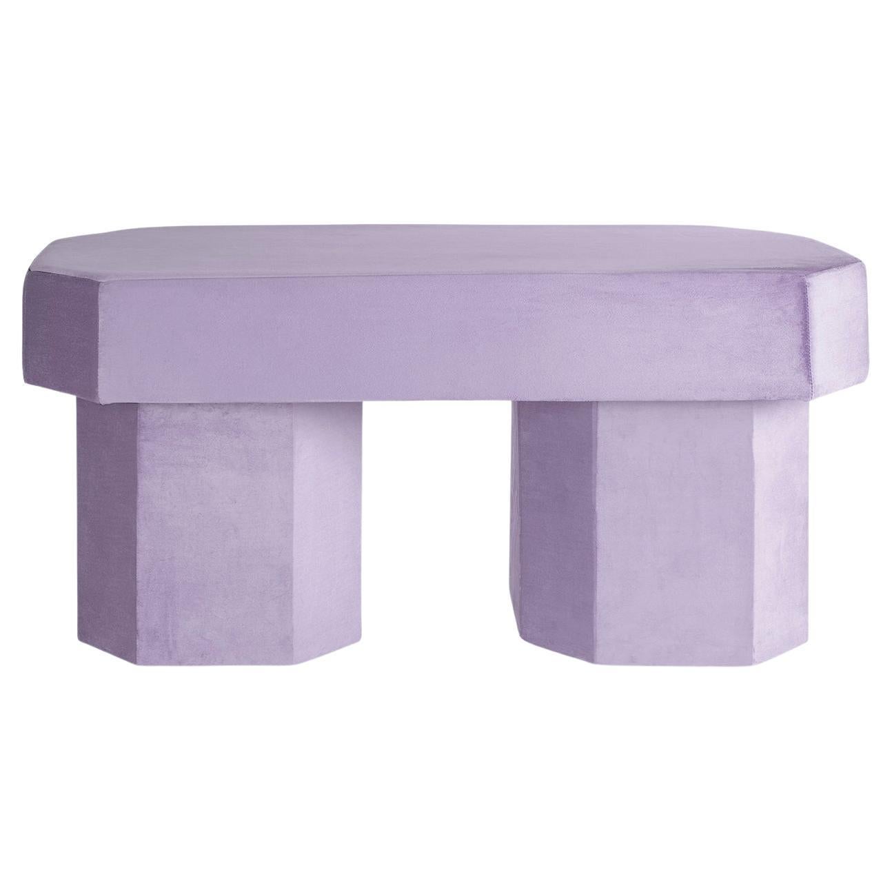 Viva Purple Bench by Houtique For Sale