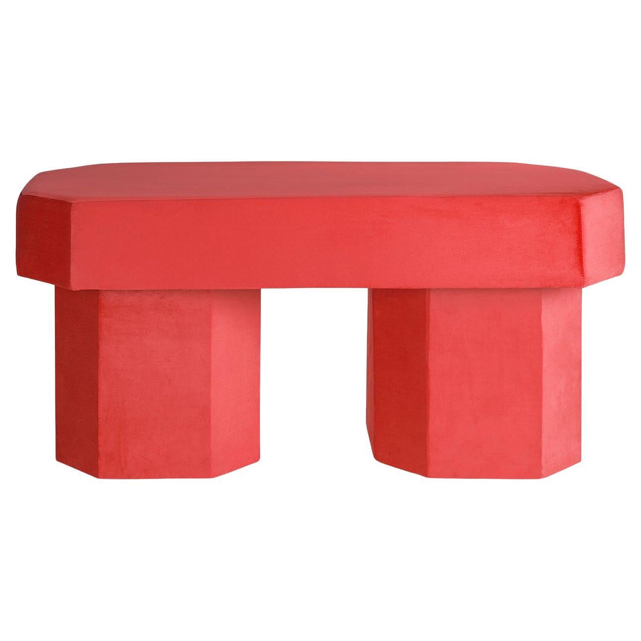 Viva Red Bench by Houtique