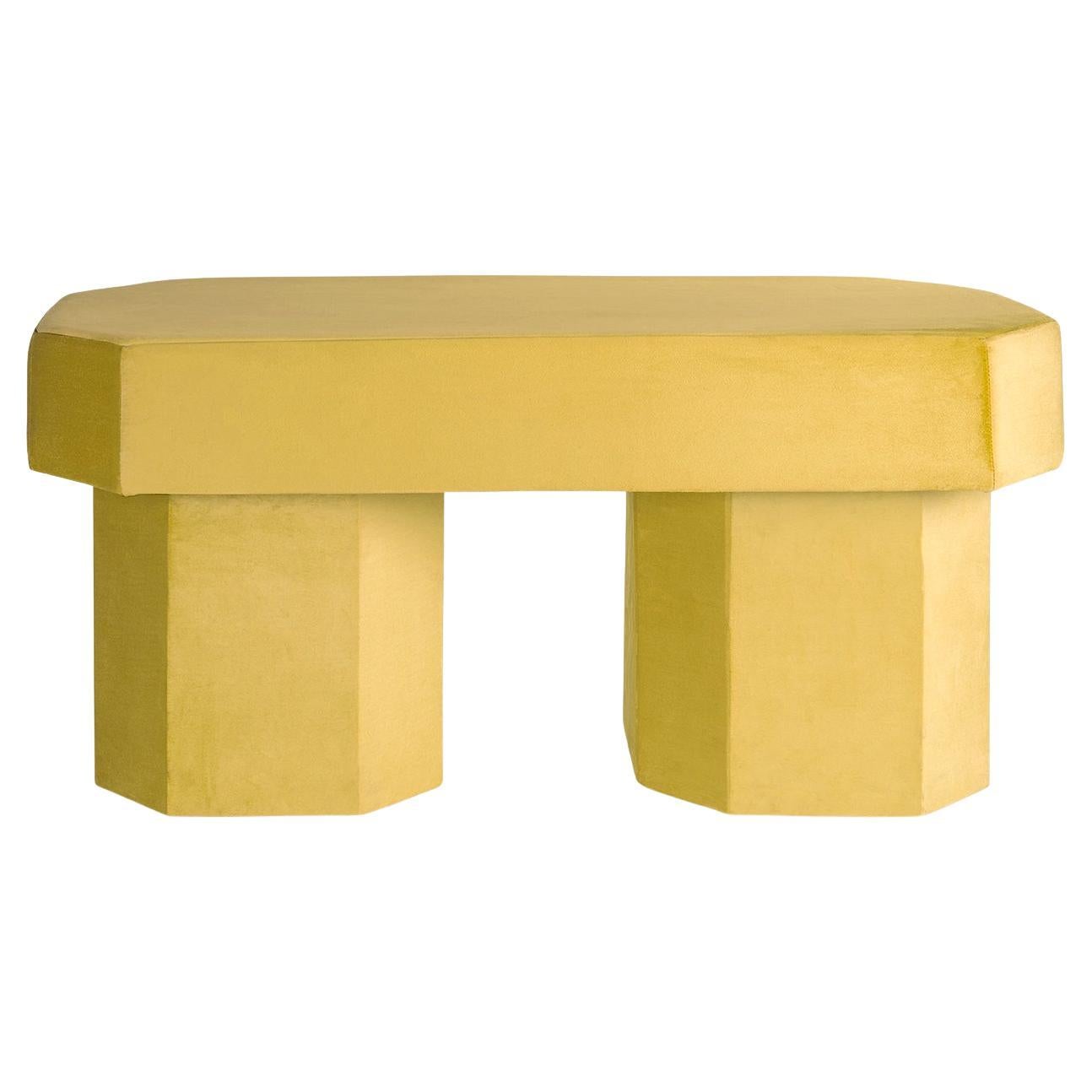 Viva Yellow Bench by Houtique For Sale