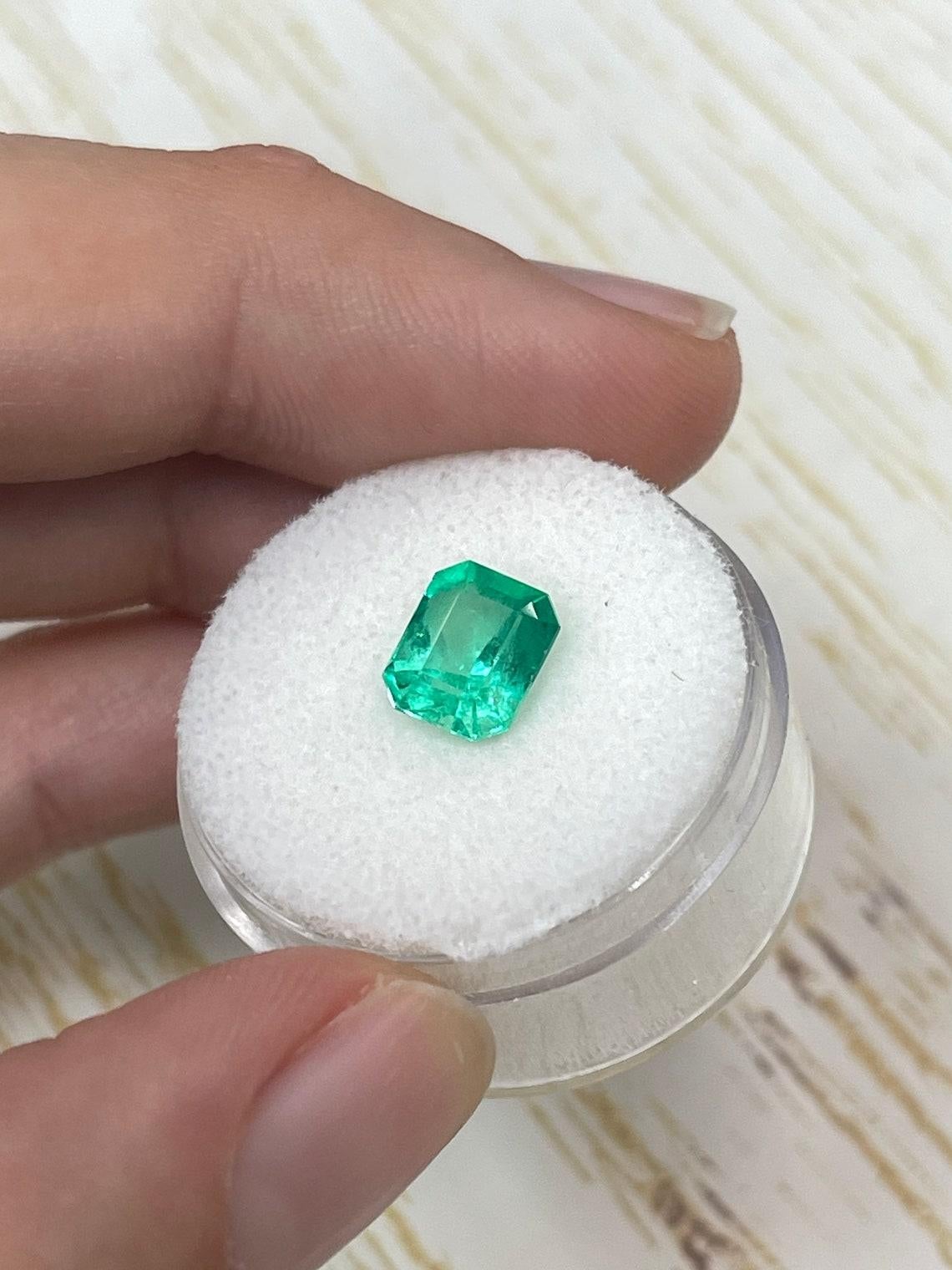 De las mujeres Gema Esmeralda Colombiana Corte Esmeralda Verde Muzo Vivaz de 1,92 Quilates  Mayo Birthston en venta