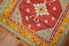 Vivacious Turkish Tulu Square Scatter Size Rug